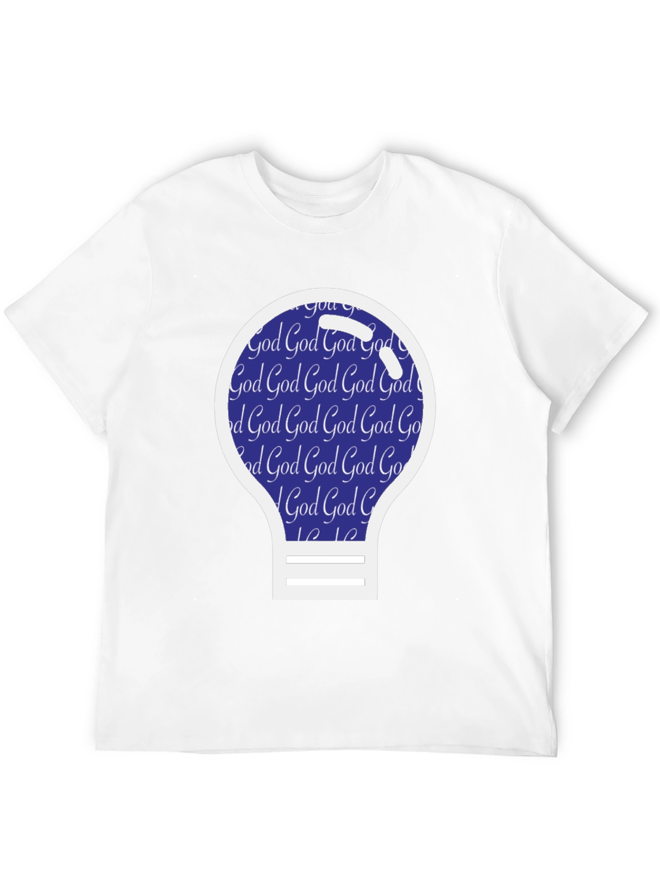 Mens God Bulb Tee - Faith Inspired Apparel