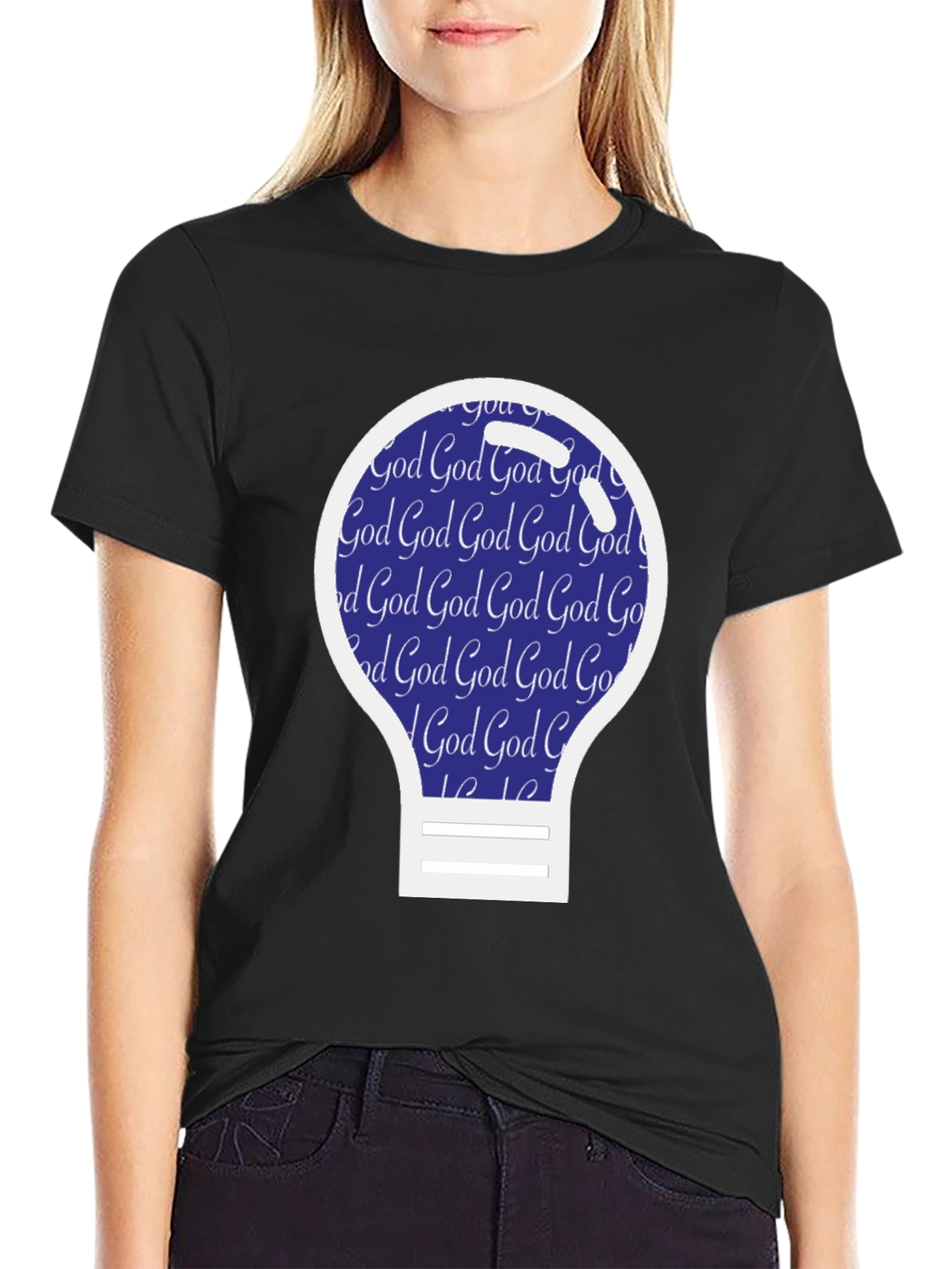 Mens God Bulb Tee - Faith Inspired Apparel