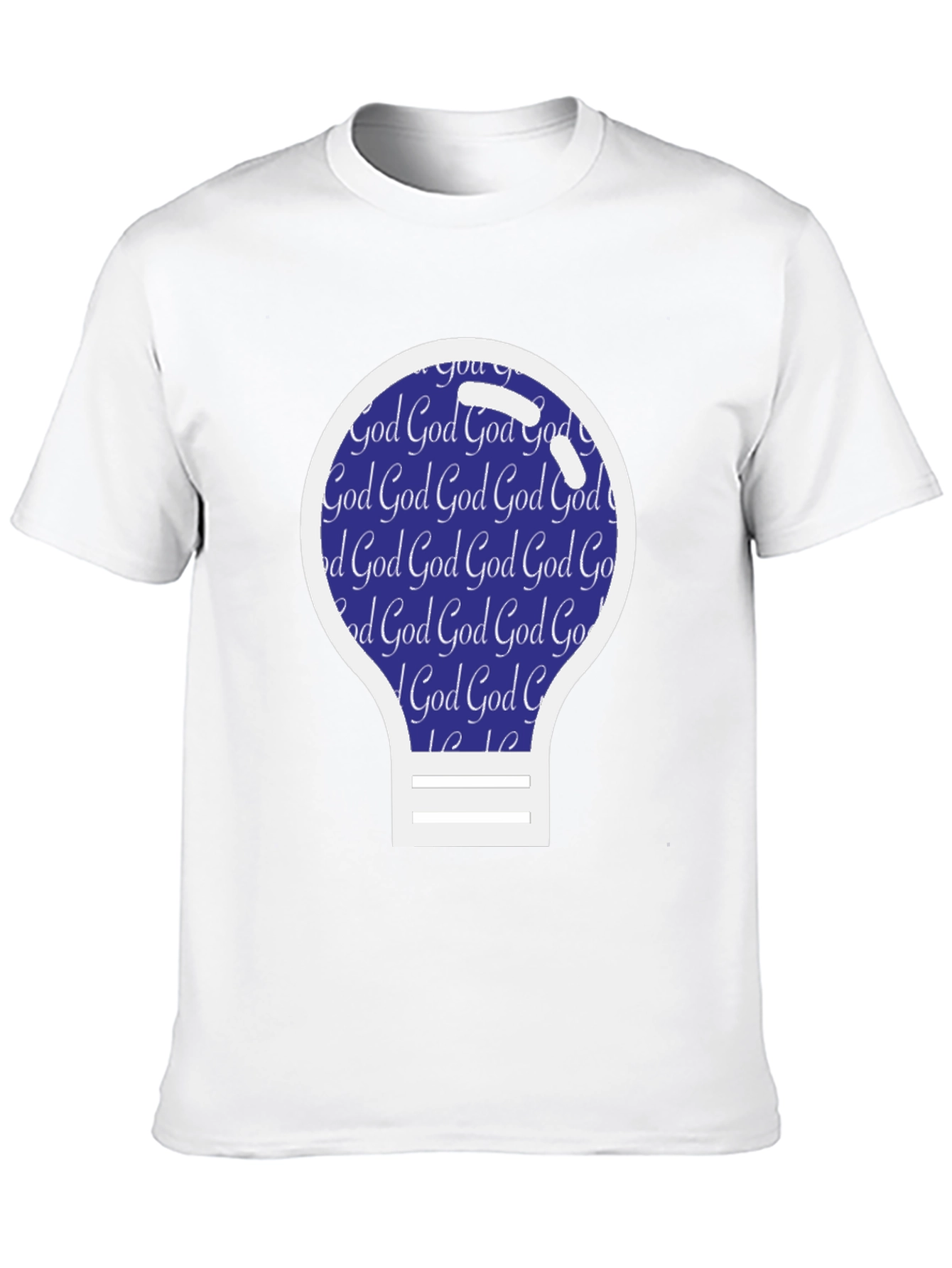 Mens God Bulb Tee - Faith Inspired Apparel