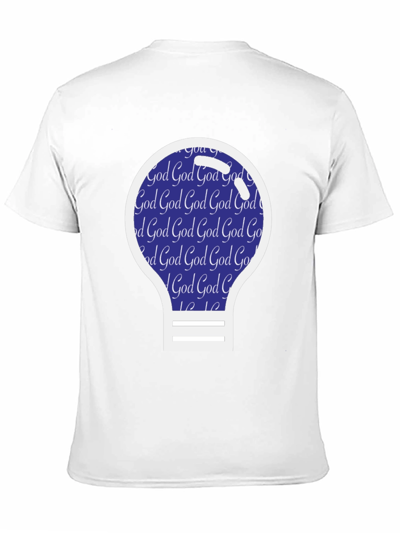 Mens God Bulb Tee - Faith Inspired Apparel