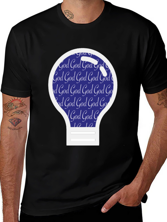 Mens God Bulb Tee - Faith Inspired Apparel