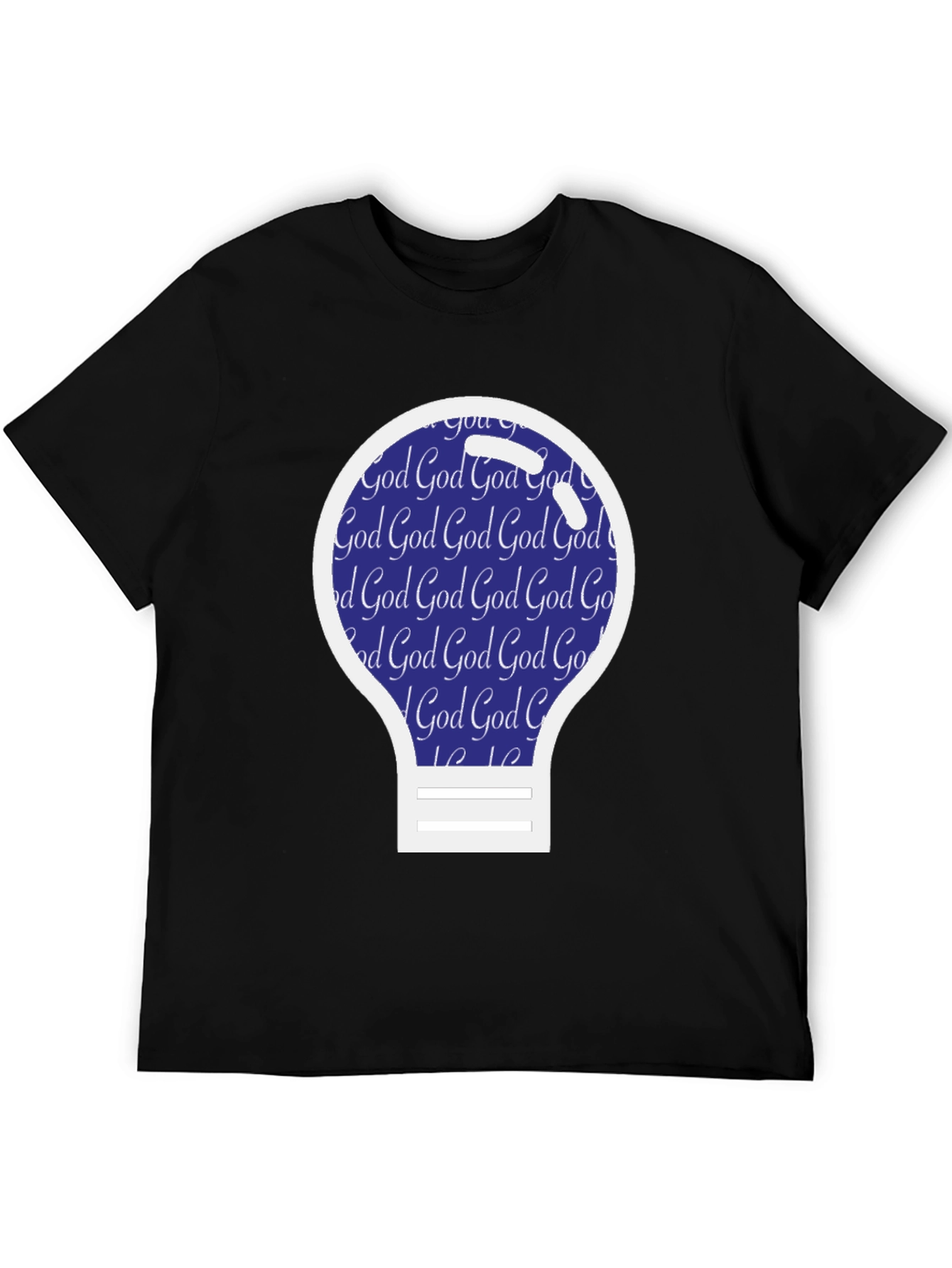 Mens God Bulb Tee - Faith Inspired Apparel