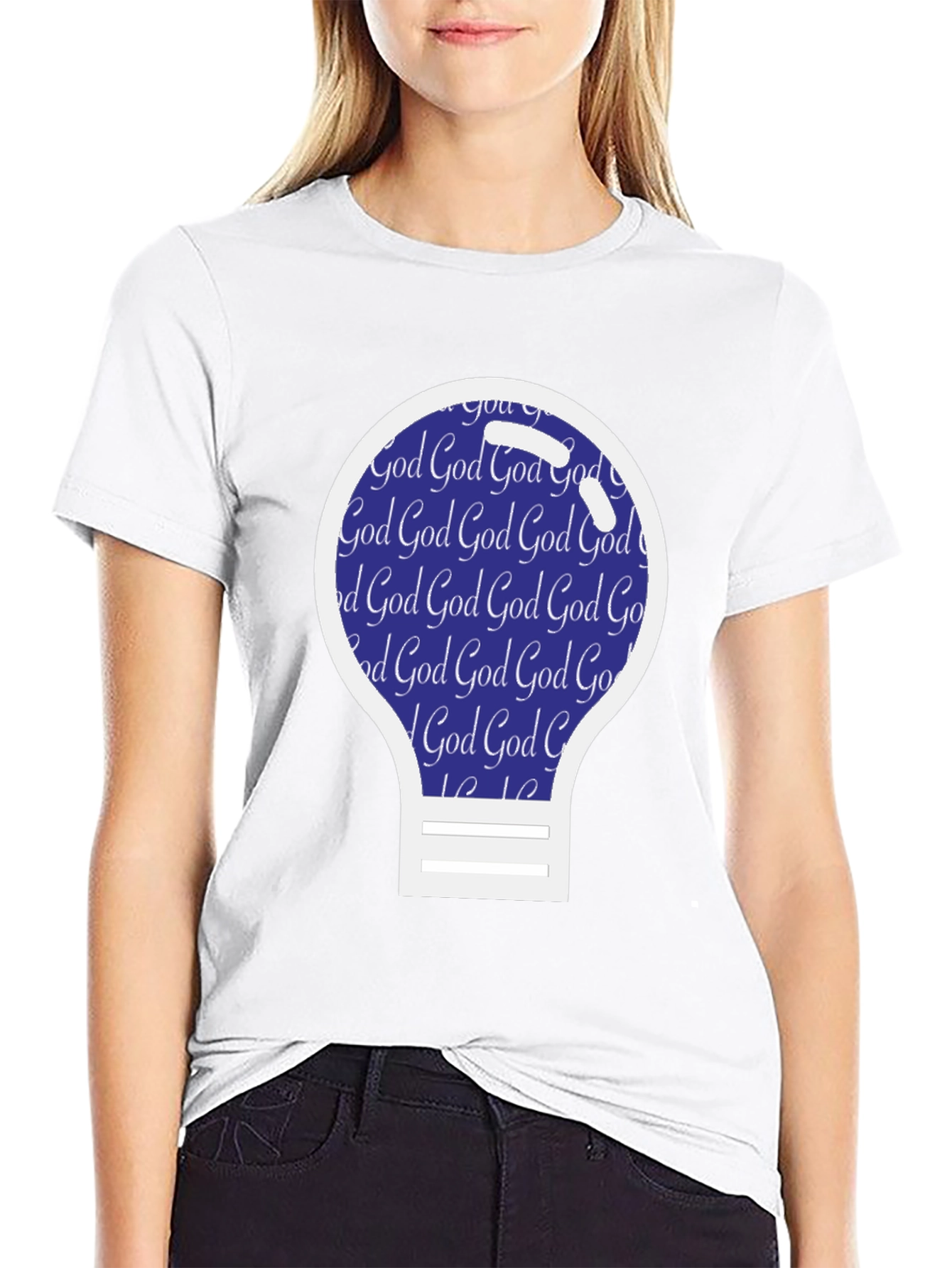 Mens God Bulb Tee - Faith Inspired Apparel