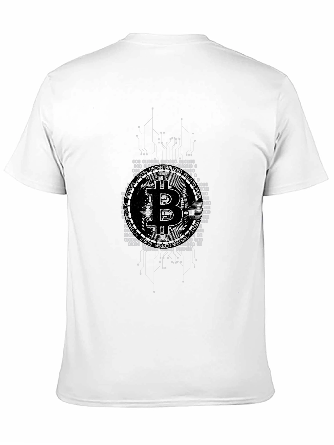 Bitcoin Tech Black T-Shirt - Crypto Currency