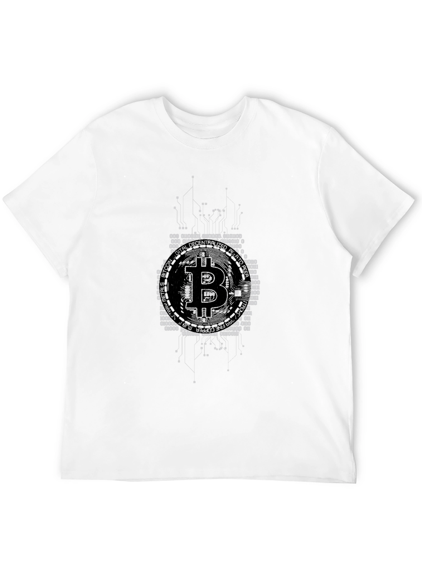 Bitcoin Tech Black T-Shirt - Crypto Currency