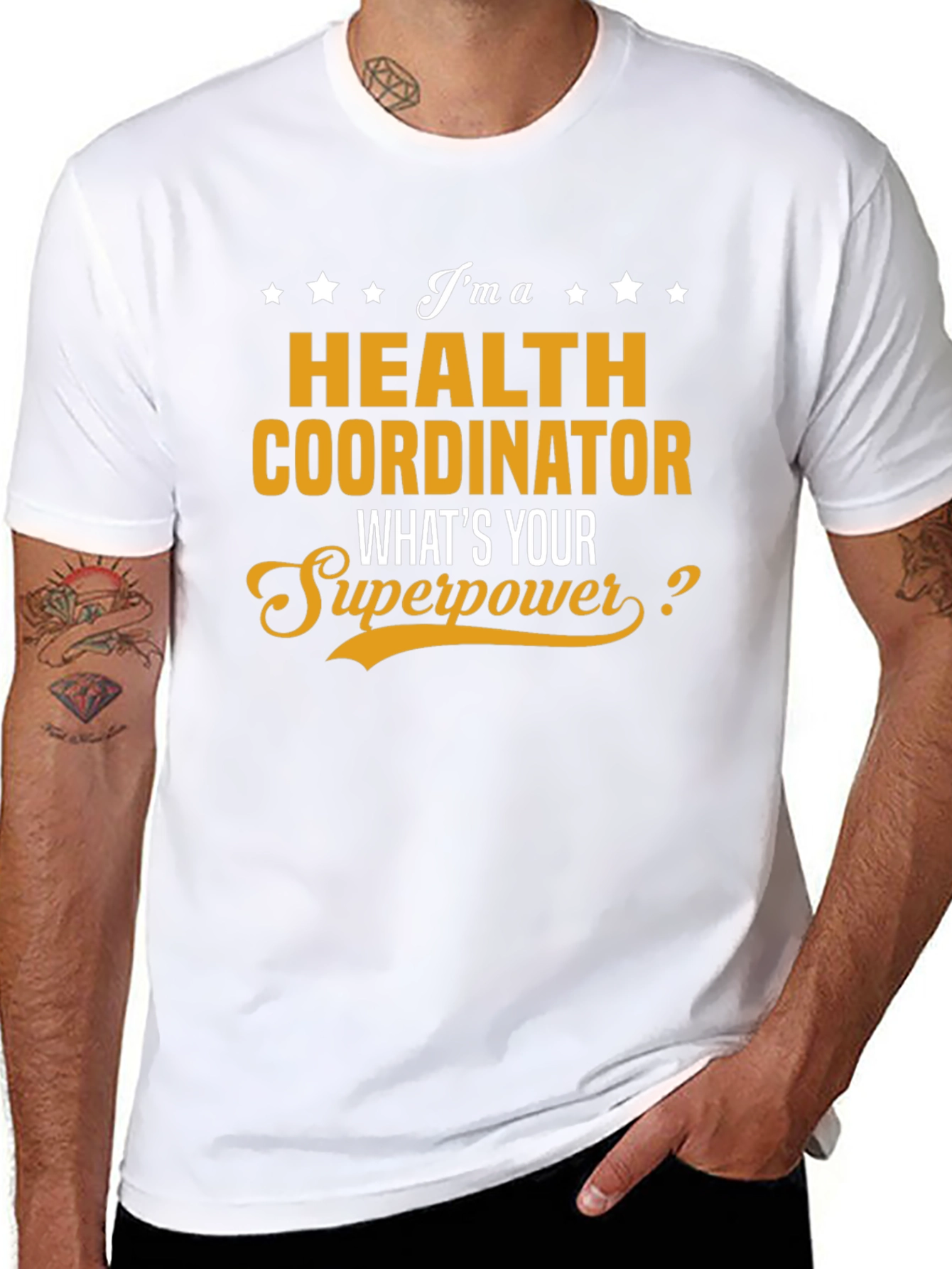 Health Coordinator Superpower T-Shirt