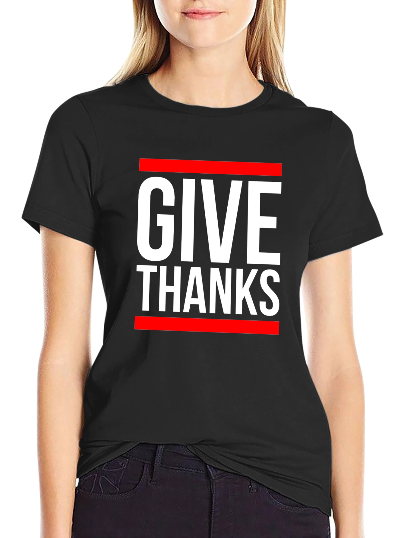Give Thanks T-Shirt - Thanksgiving Holiday Apparel
