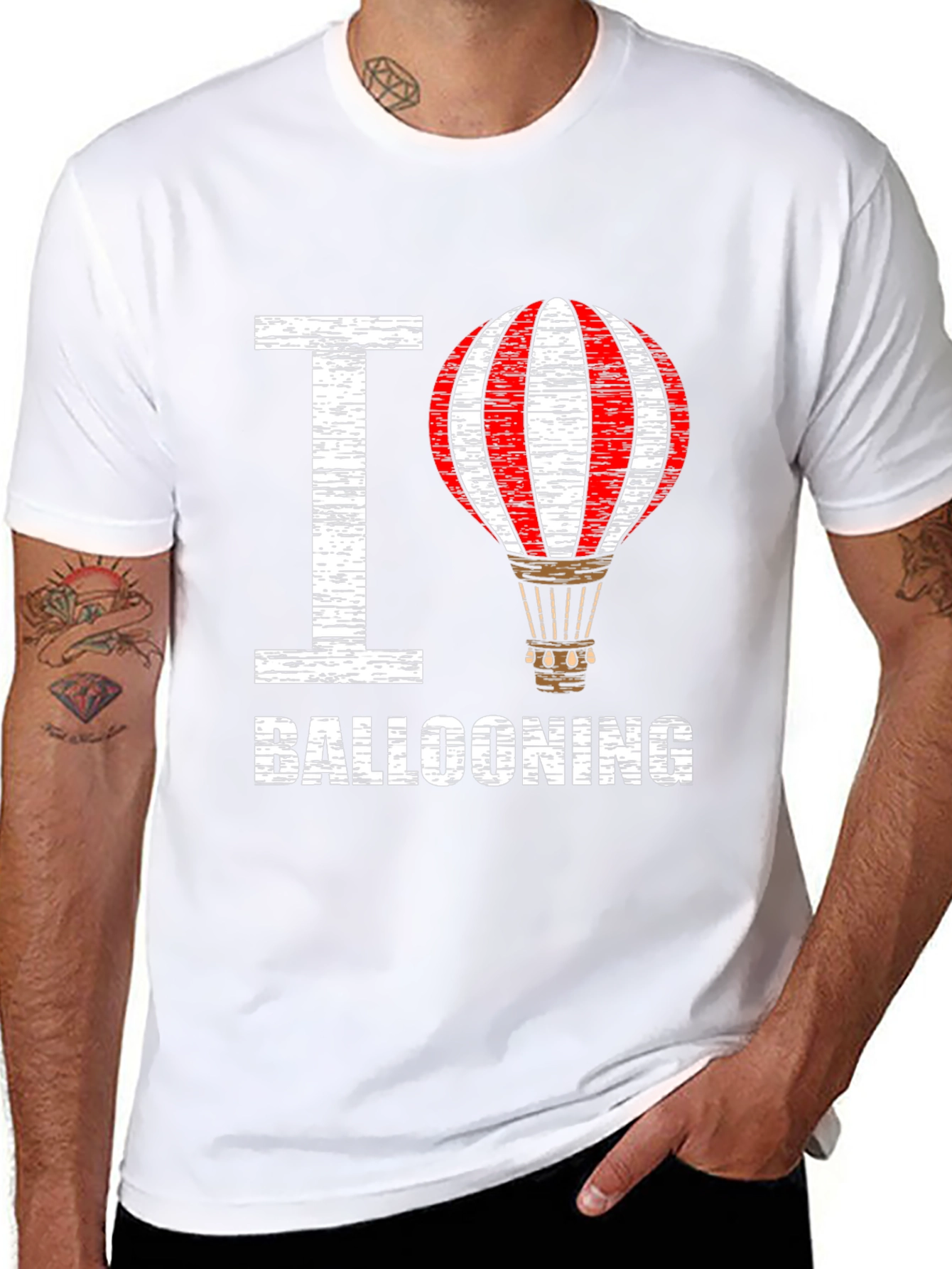 I Heart Ballooning Graphic Tee