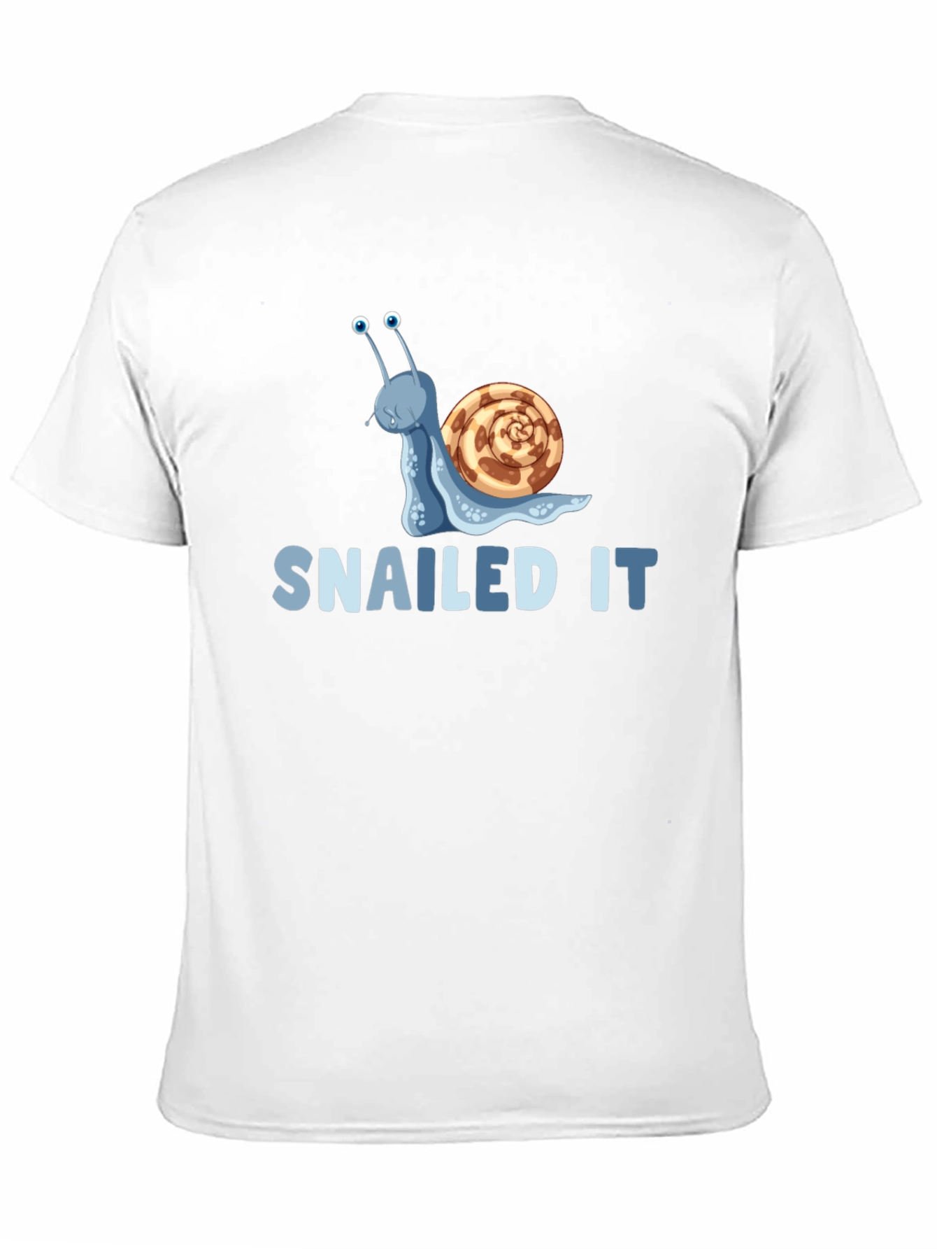 Snailed It! Graphic T-Shirt - Fun Snail Pun