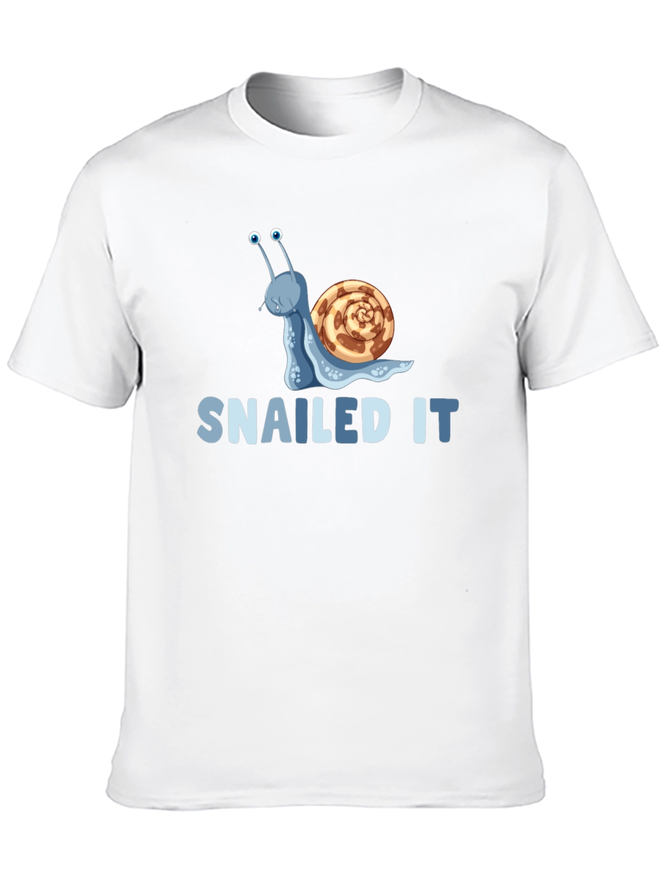 Snailed It! Graphic T-Shirt - Fun Snail Pun