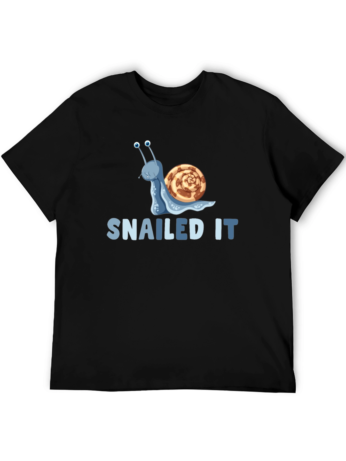 Snailed It! Graphic T-Shirt - Fun Snail Pun