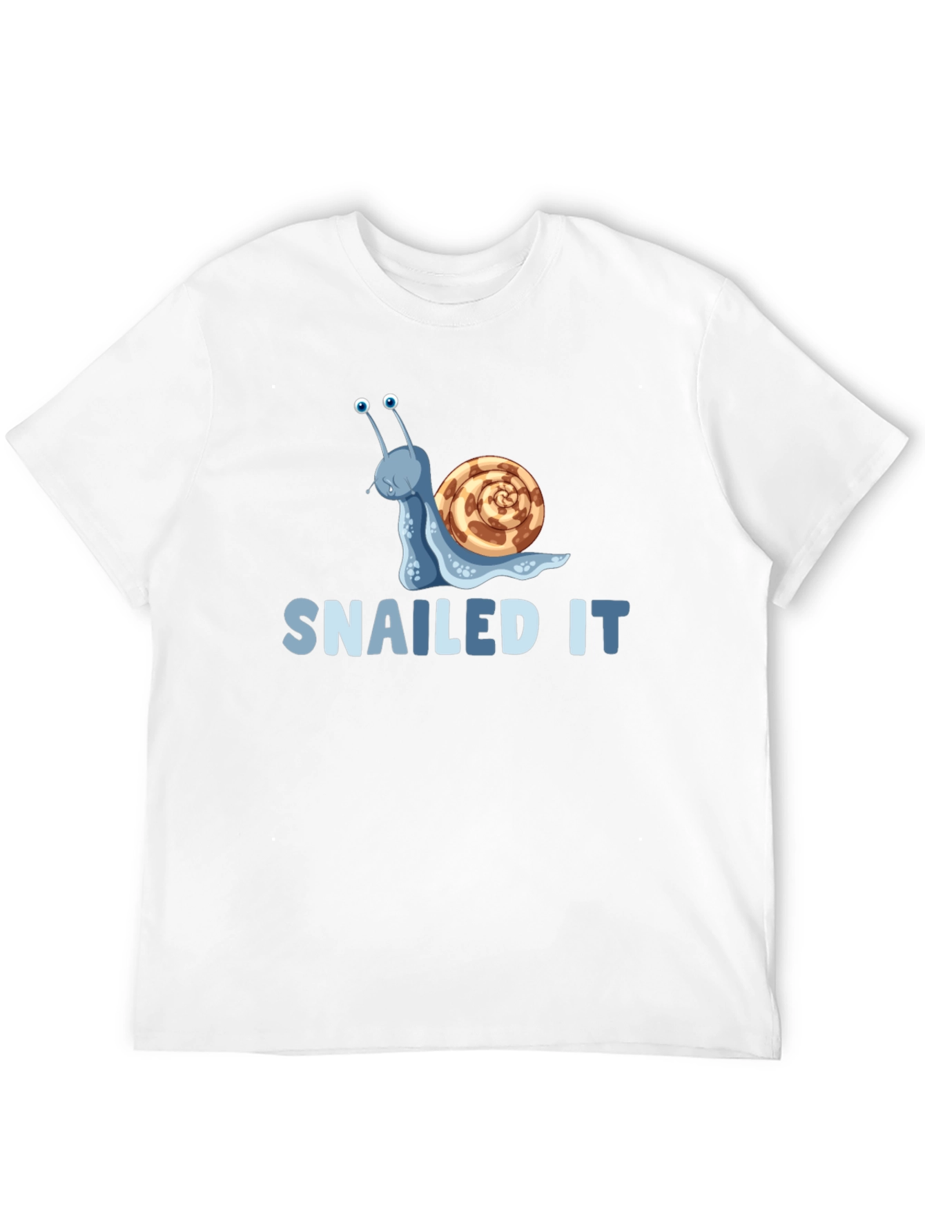 Snailed It! Graphic T-Shirt - Fun Snail Pun
