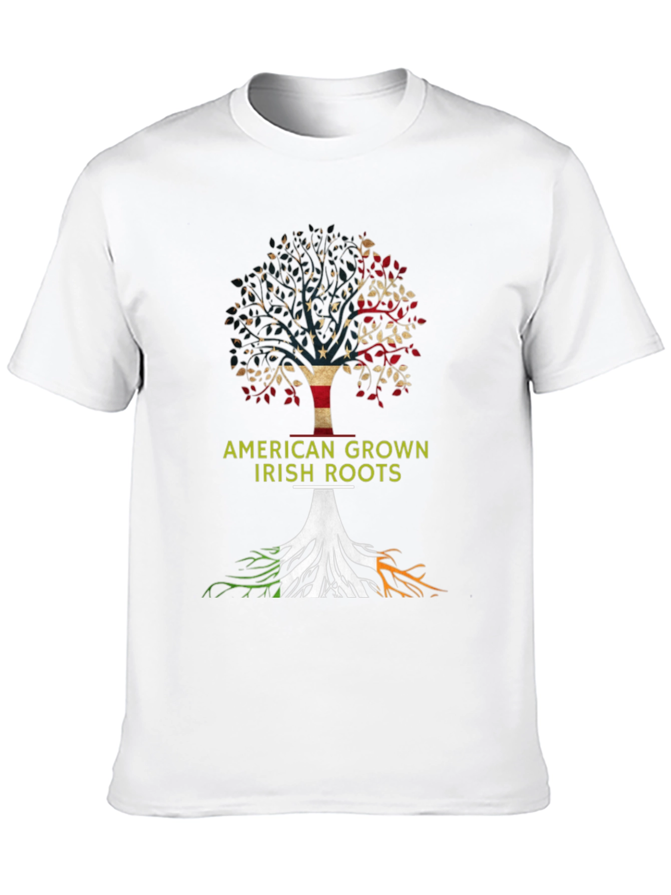 American Grown Irish Roots Graphic Tee