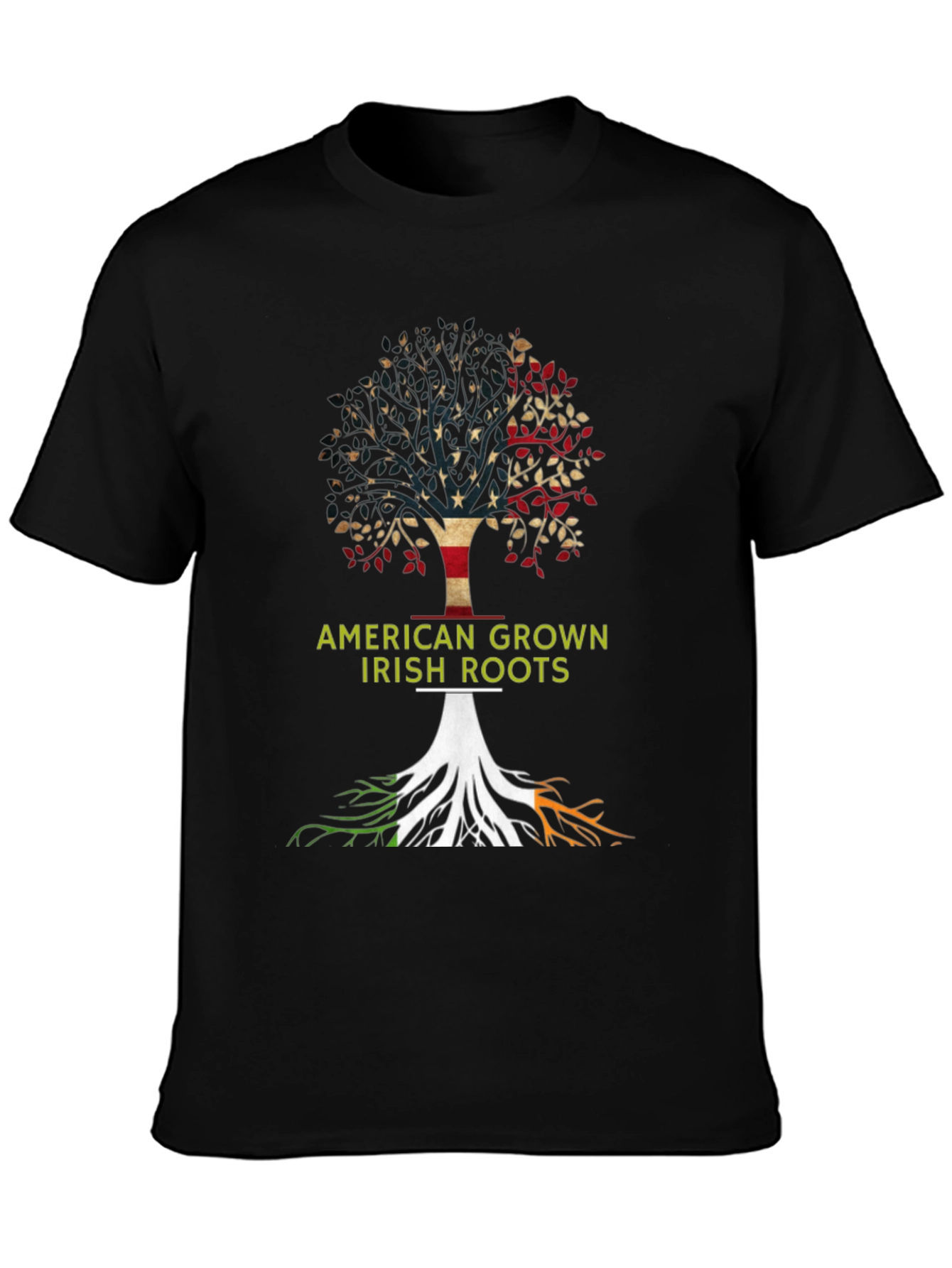 American Grown Irish Roots Graphic Tee