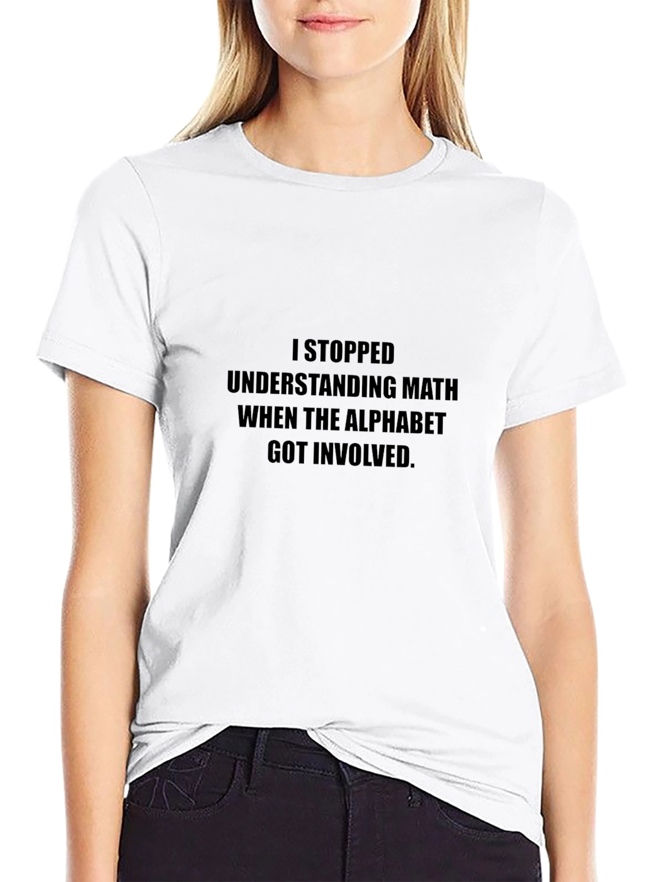 Funny Math T-Shirt - Alphabet Algebra Joke
