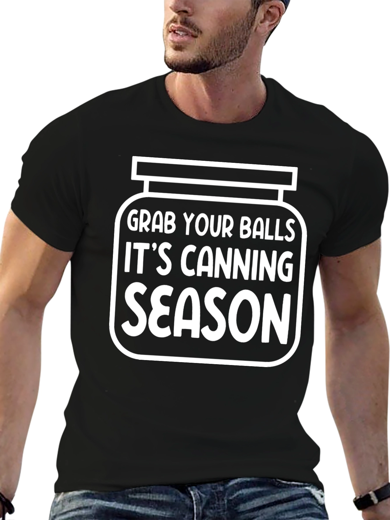 Grab Your Balls Canning Season T-Shirt Funny Novelty Tee
