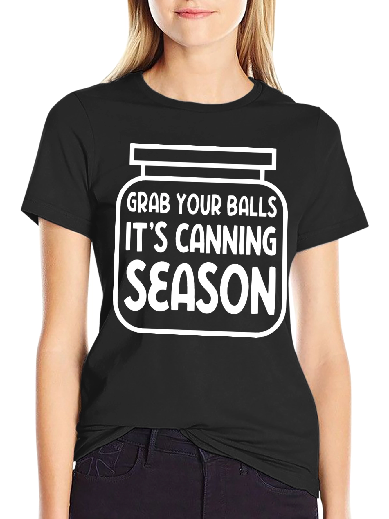 Grab Your Balls Canning Season T-Shirt Funny Novelty Tee