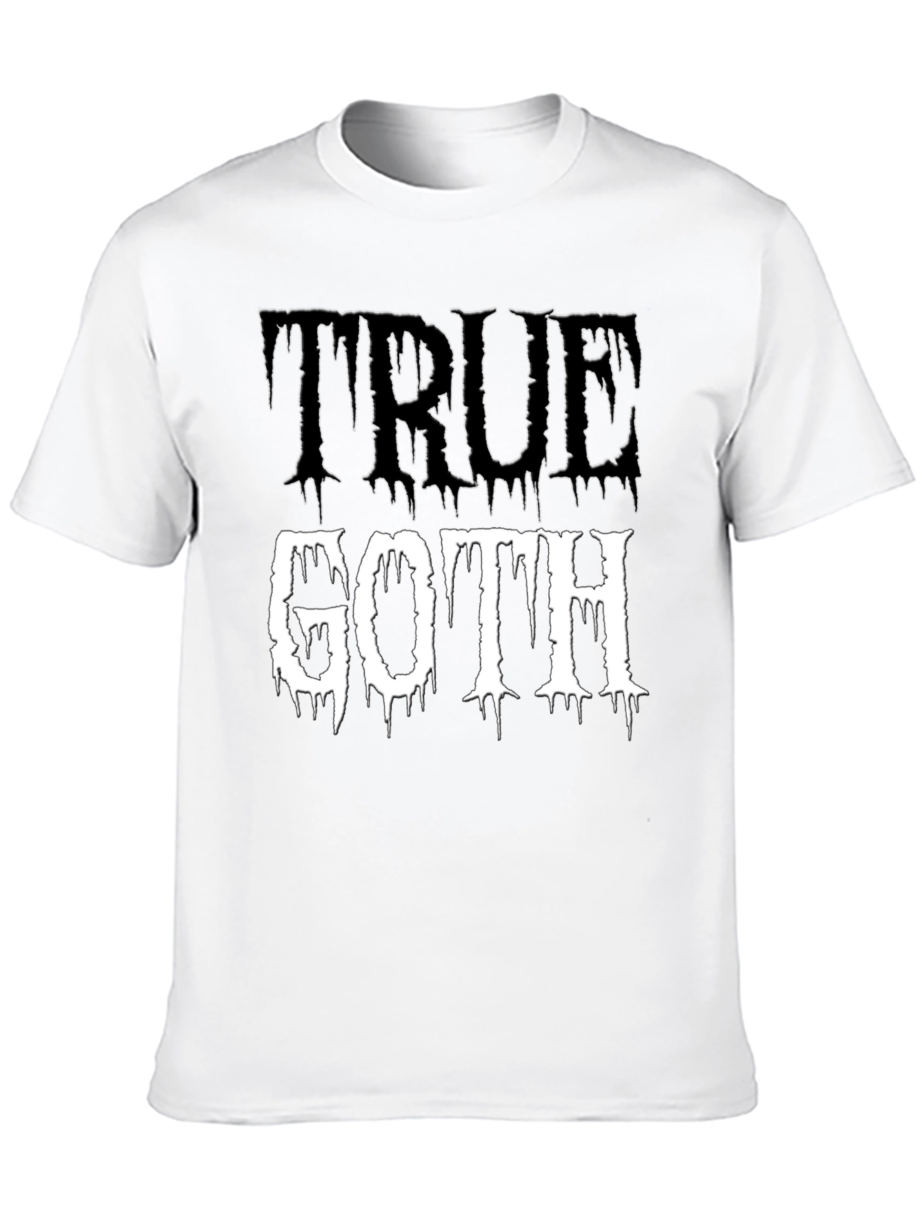 True Goth Graphic T-Shirt - Black