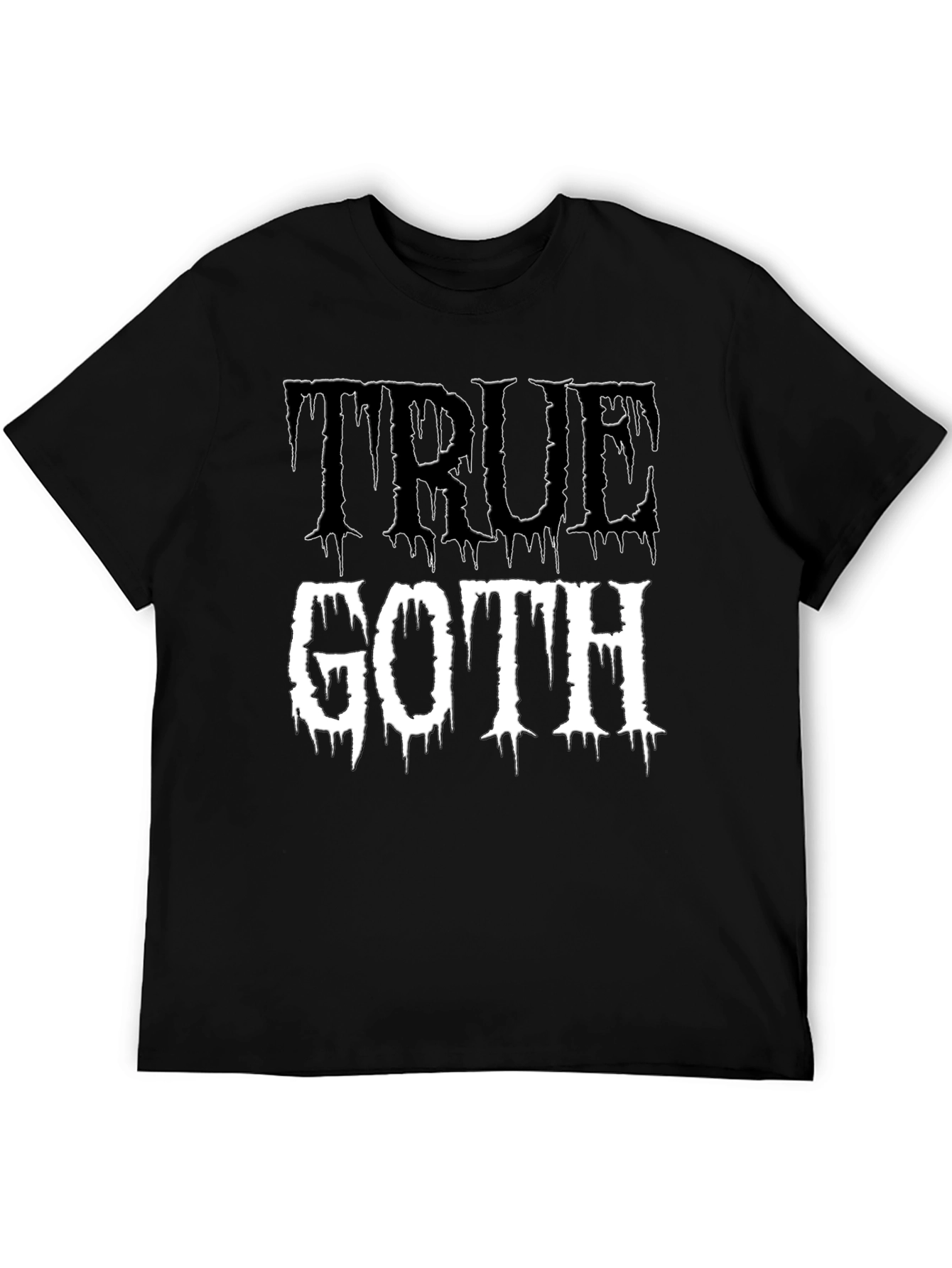 True Goth Graphic T-Shirt - Black