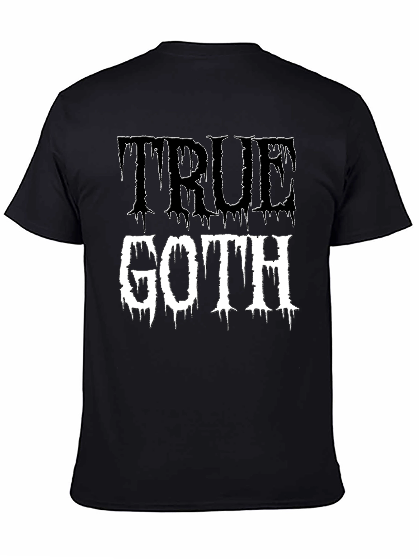 True Goth Graphic T-Shirt - Black