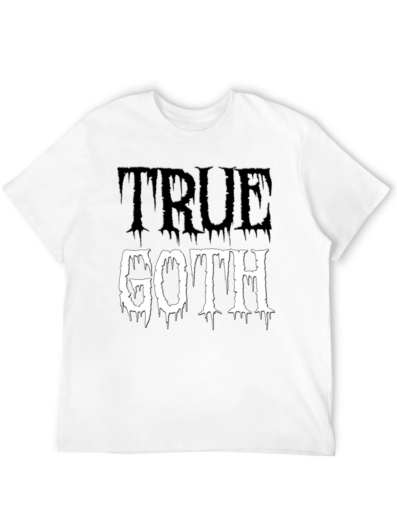 True Goth Graphic T-Shirt - Black
