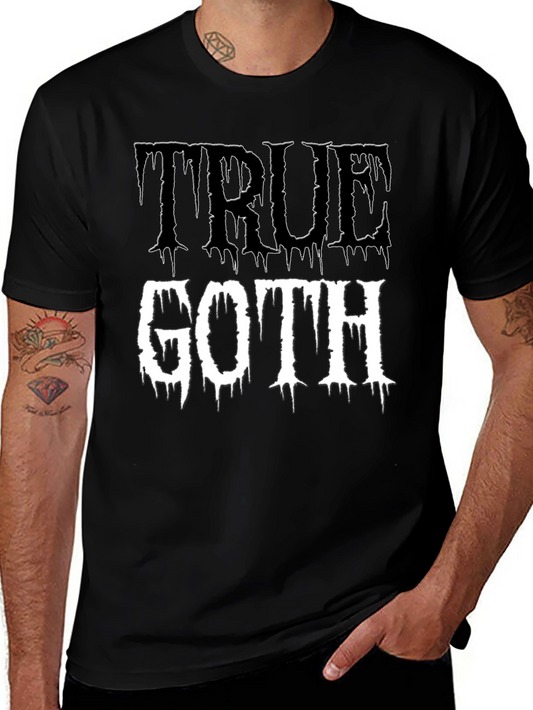 True Goth Graphic T-Shirt - Black