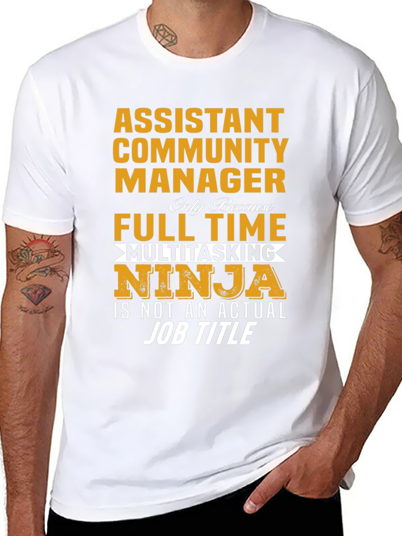 Assistant Community Manager Funny T-Shirt
