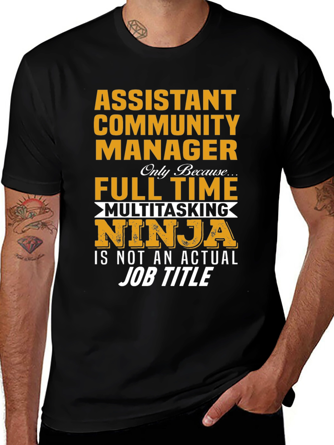 Assistant Community Manager Funny T-Shirt