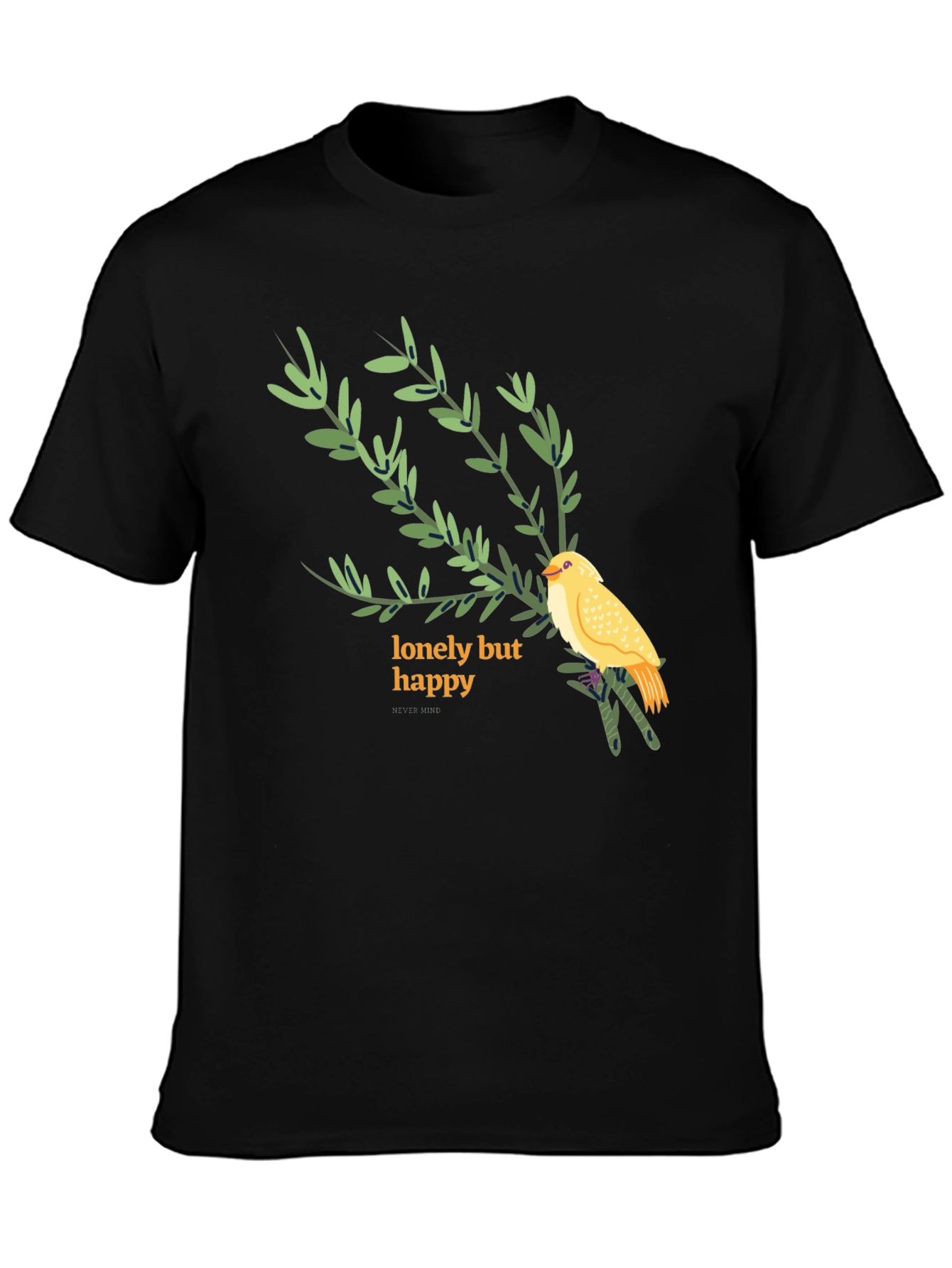 Lonely But Happy Graphic Tee