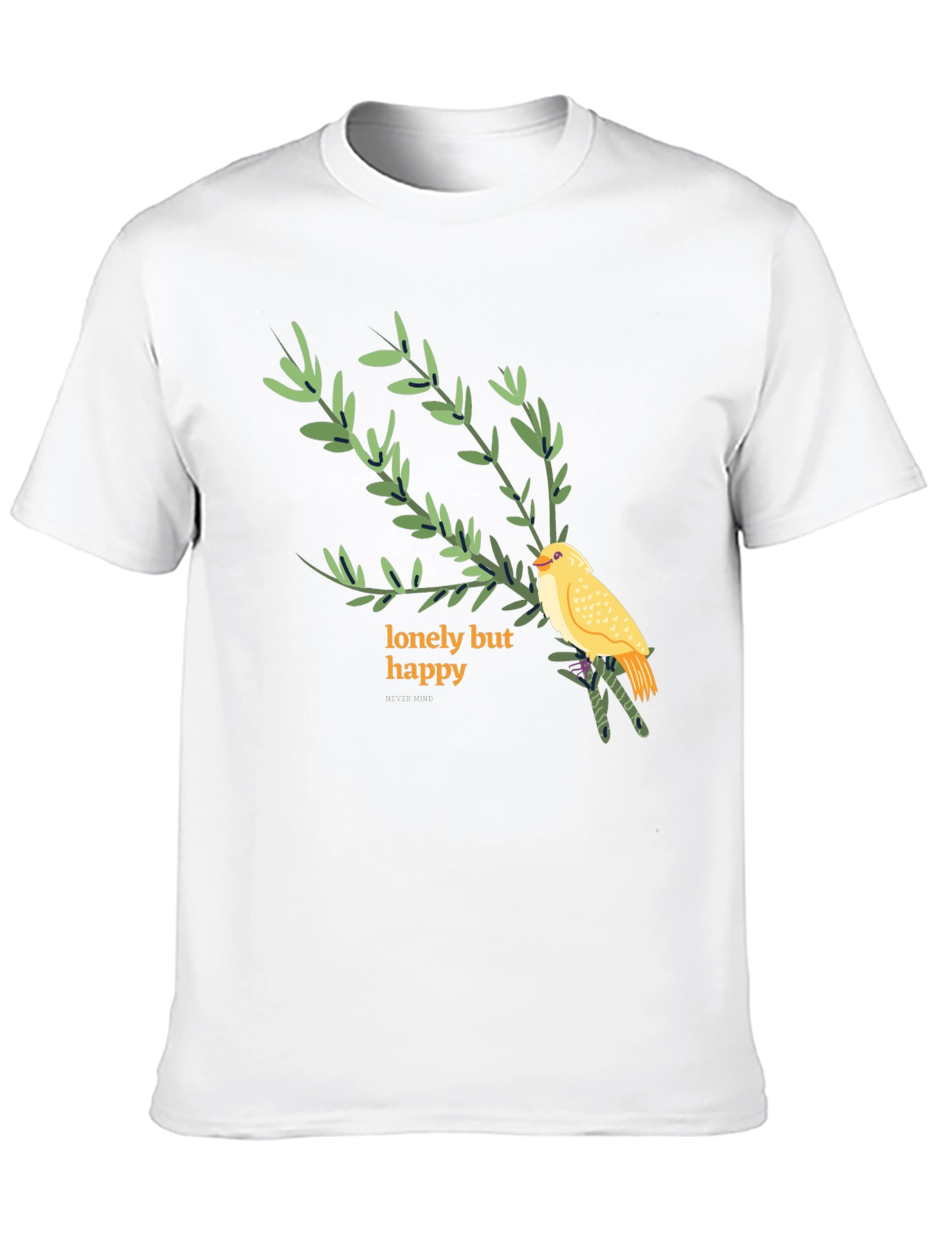 Lonely But Happy Graphic Tee