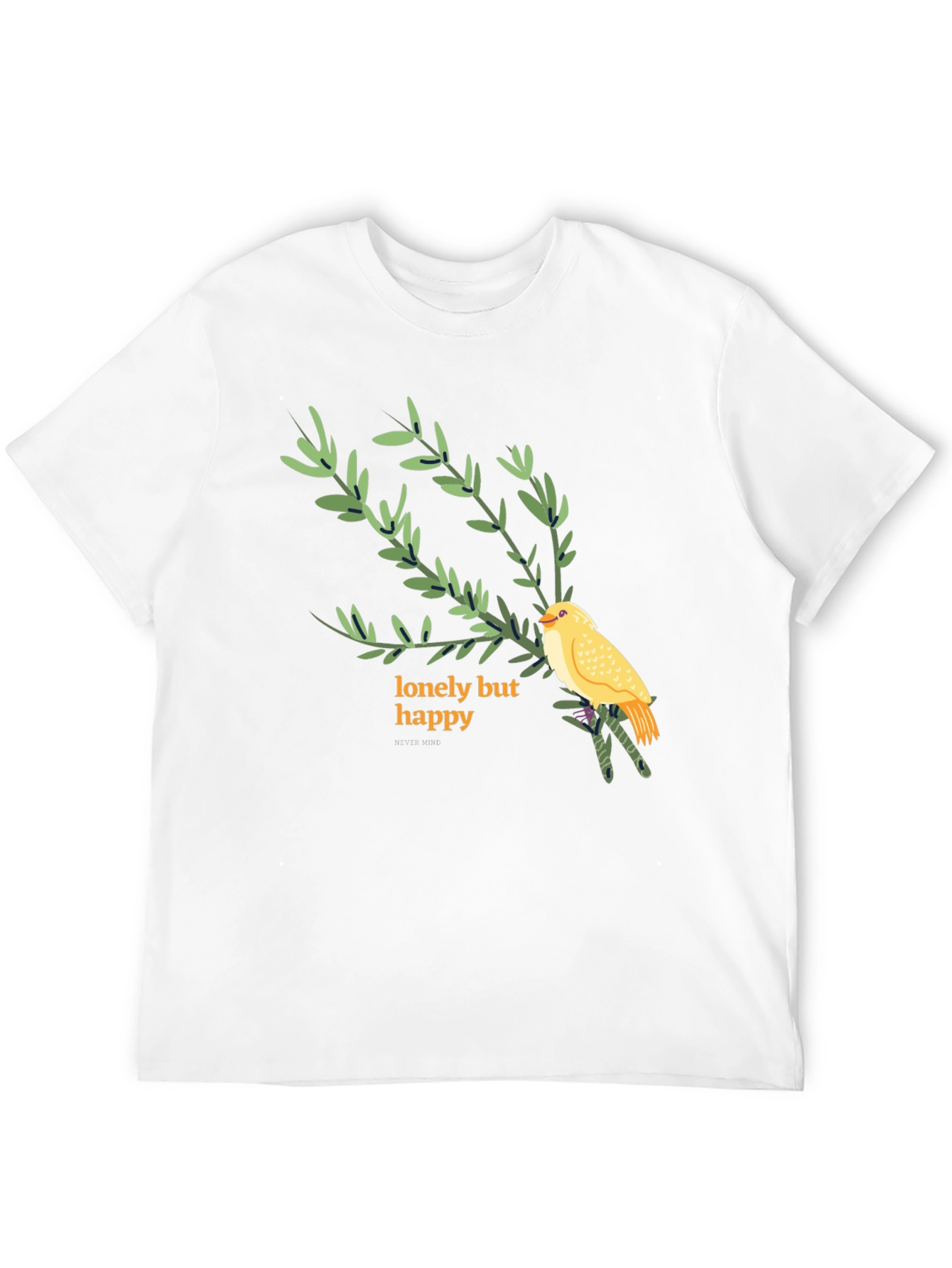 Lonely But Happy Graphic Tee