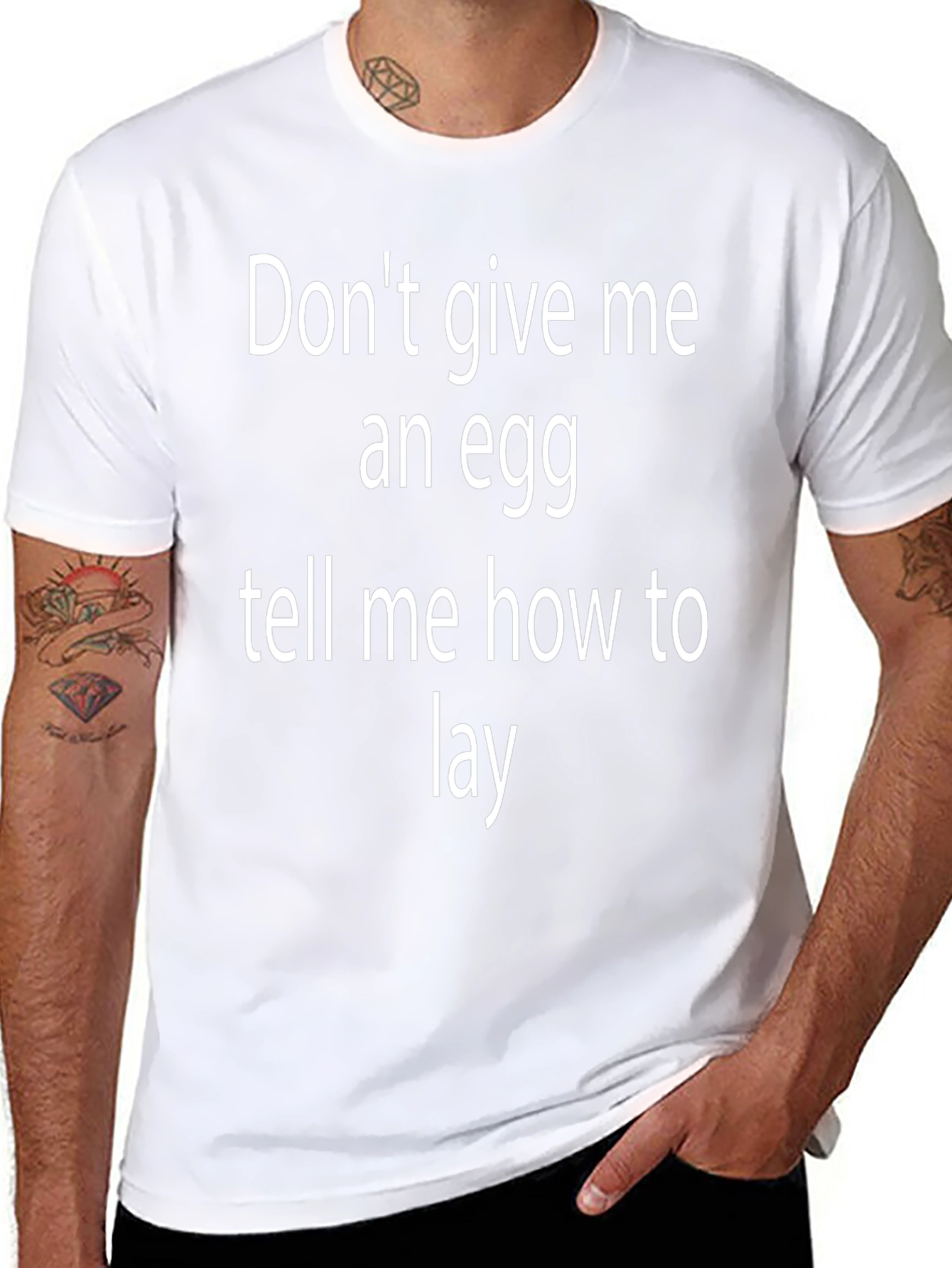 Funny Egg Laying T-Shirt - Chicken Humor Tee
