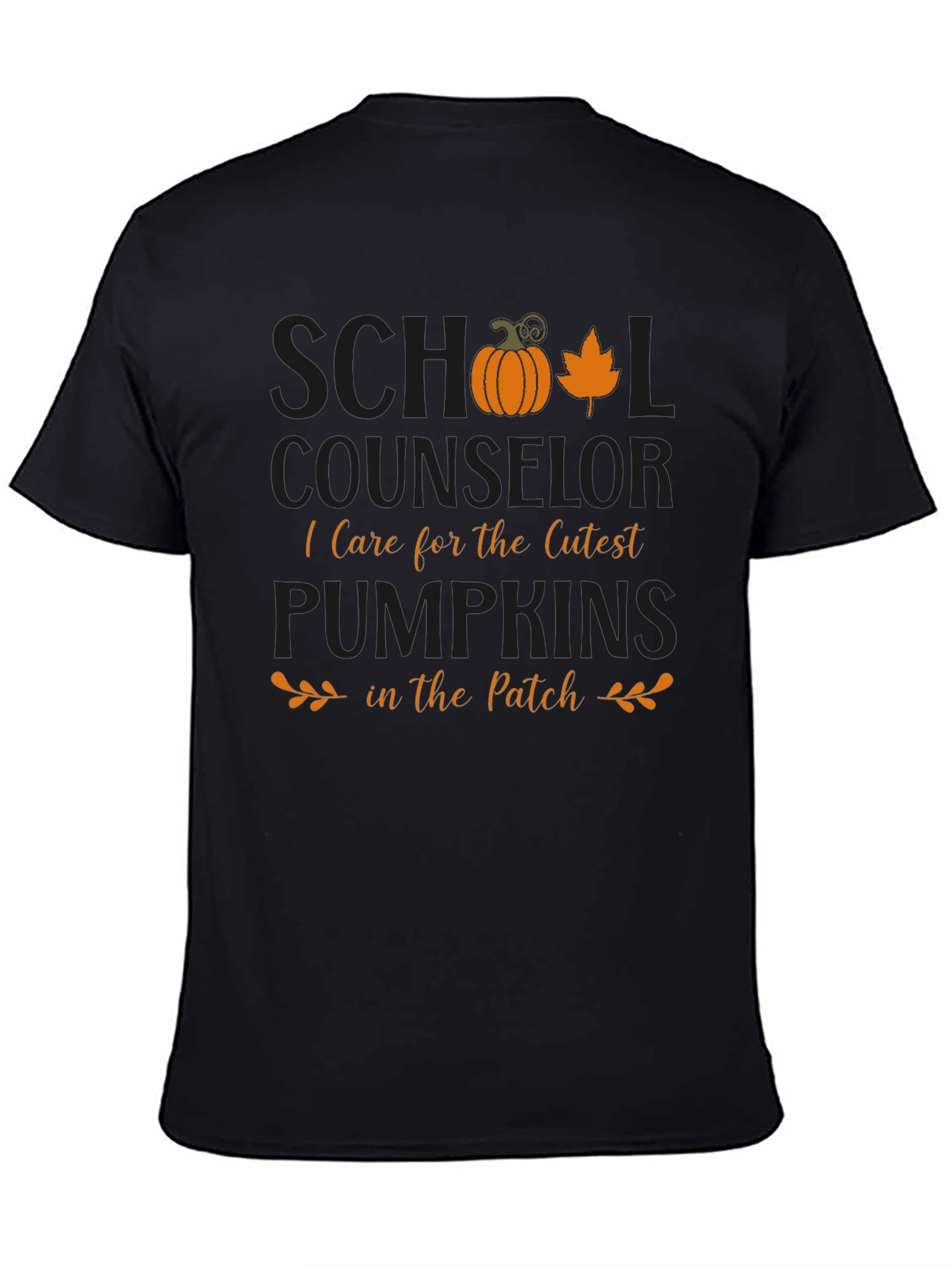 School Counselor Pumpkin Patch T-Shirt