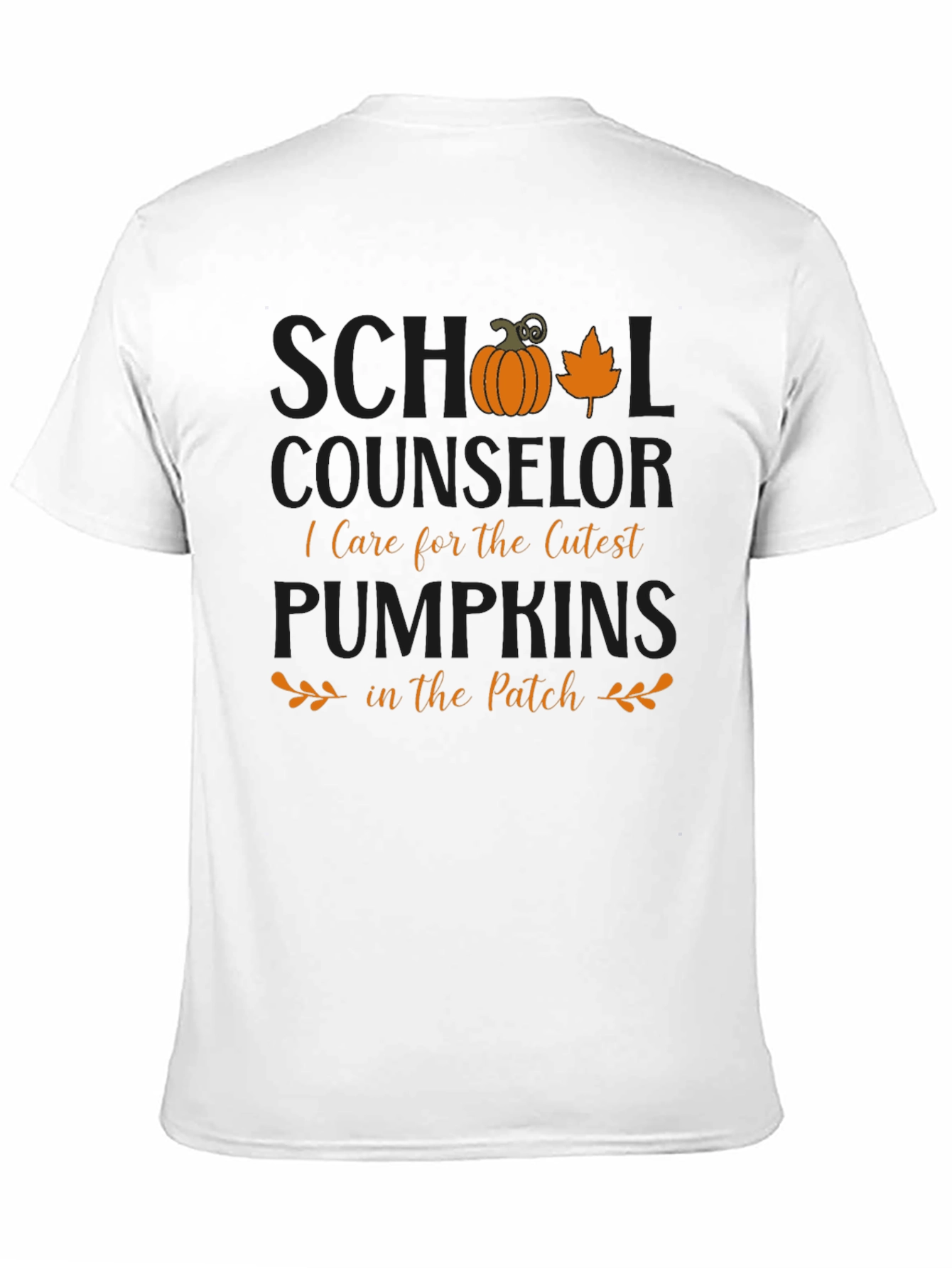 School Counselor Pumpkin Patch T-Shirt