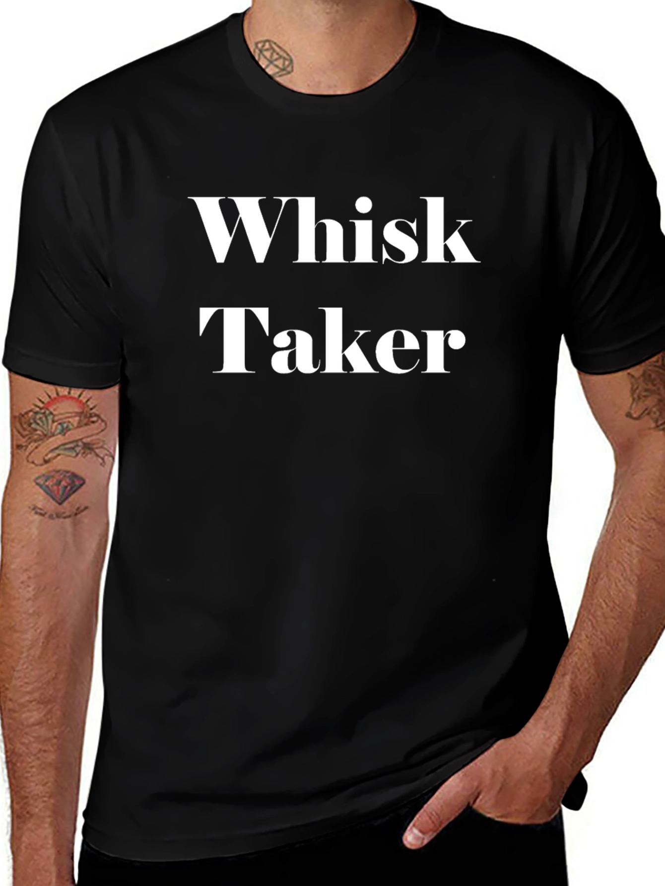 Whisk Taker Graphic Tee - Funny Kitchen Pun Shirt