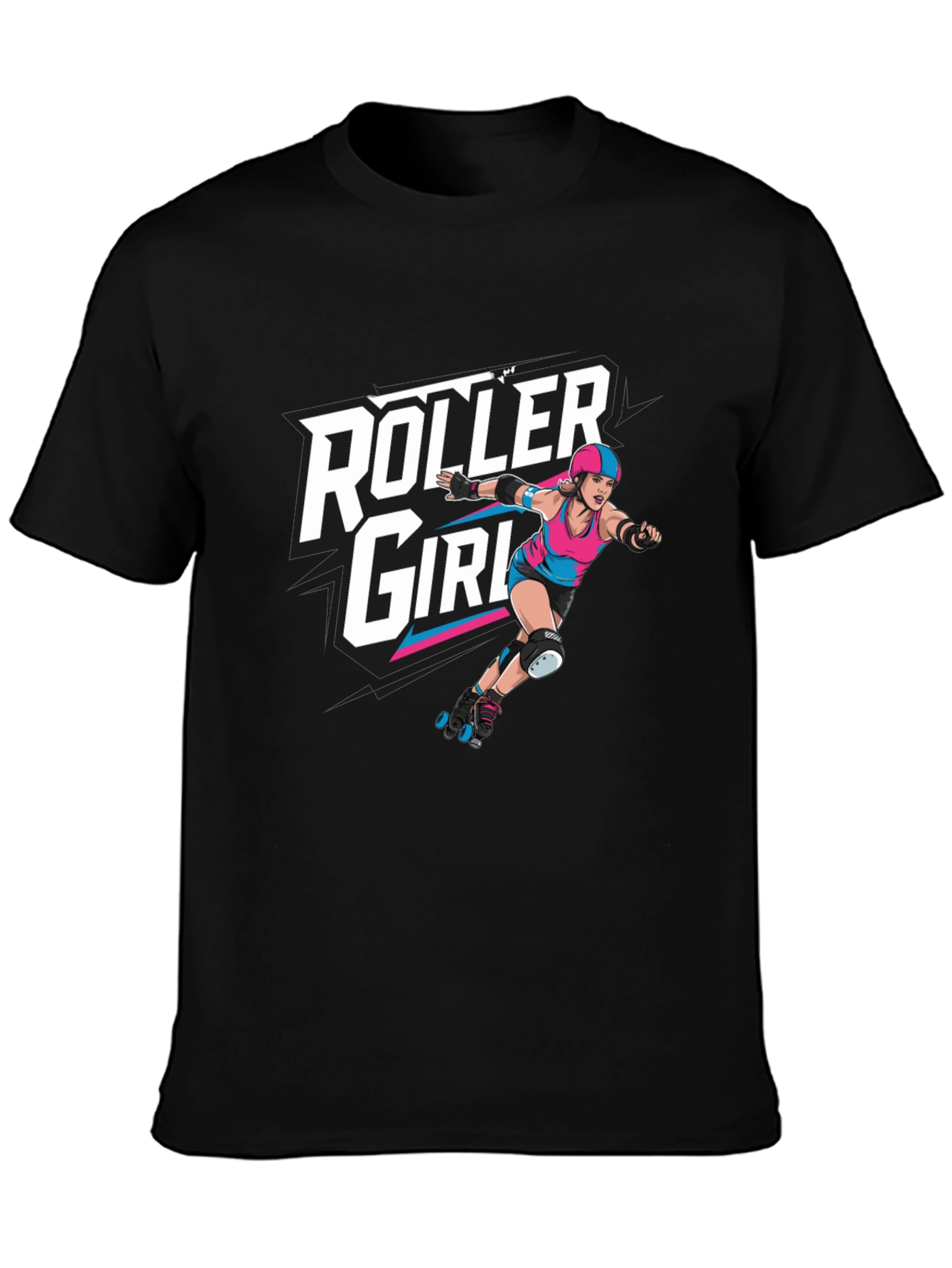 Roller Girl T-Shirt - Bold Graphic Tee