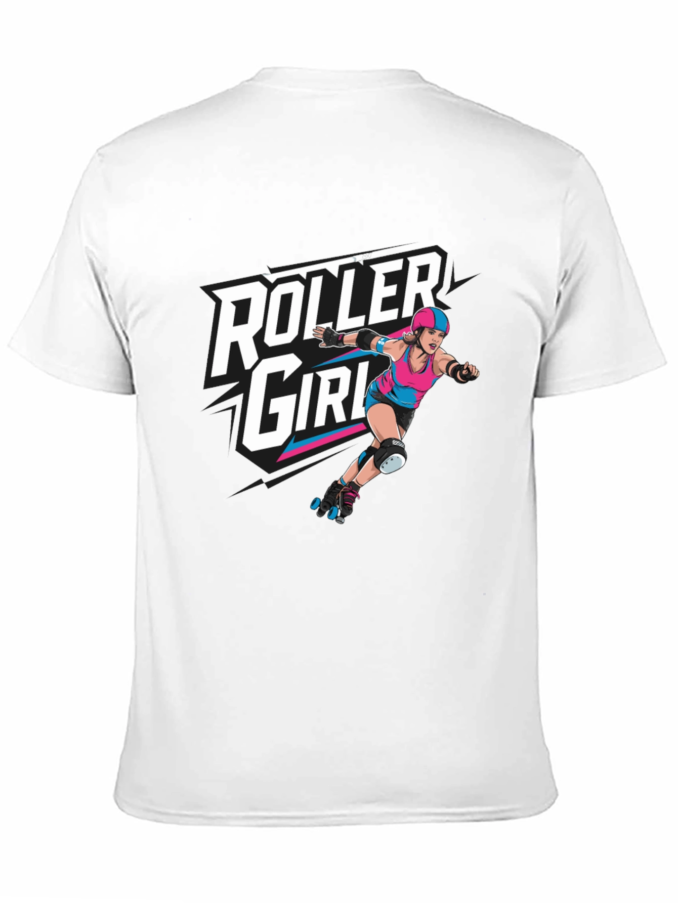Roller Girl T-Shirt - Bold Graphic Tee