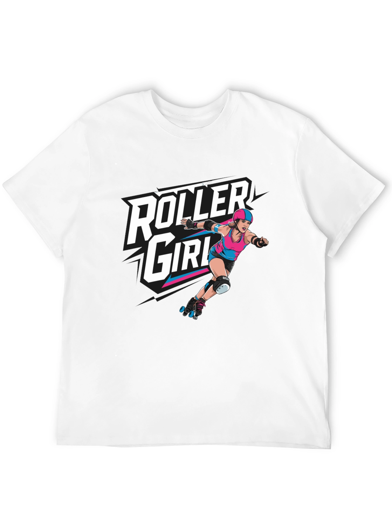 Roller Girl T-Shirt - Bold Graphic Tee