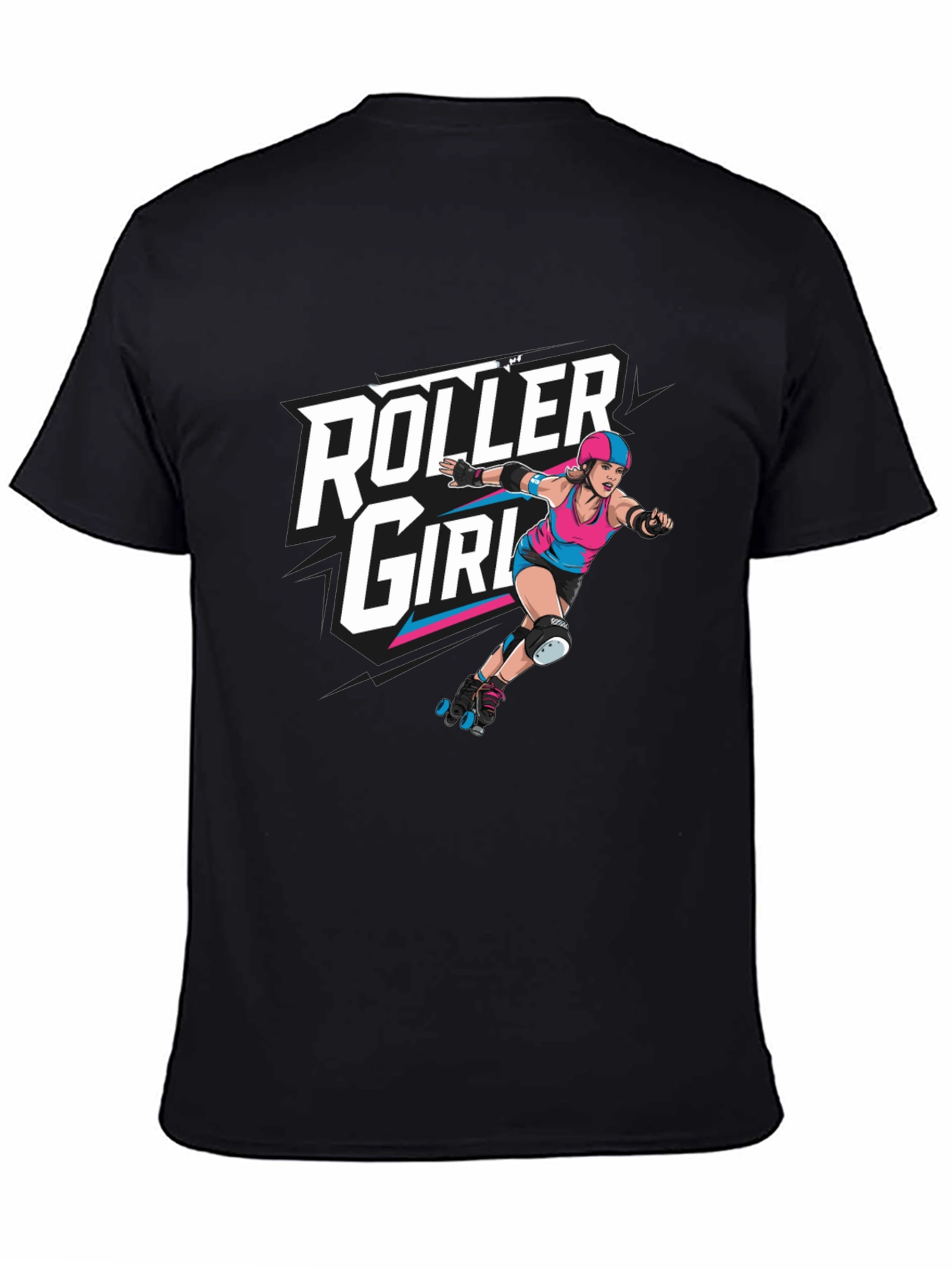 Roller Girl T-Shirt - Bold Graphic Tee