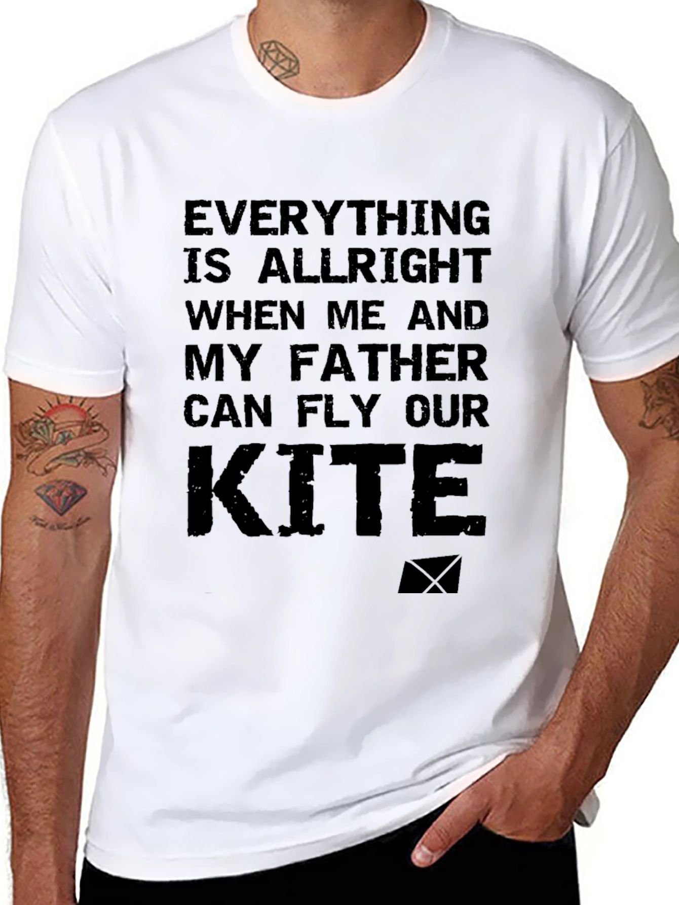 Everything Alright Father Kite Graphic T-Shirt