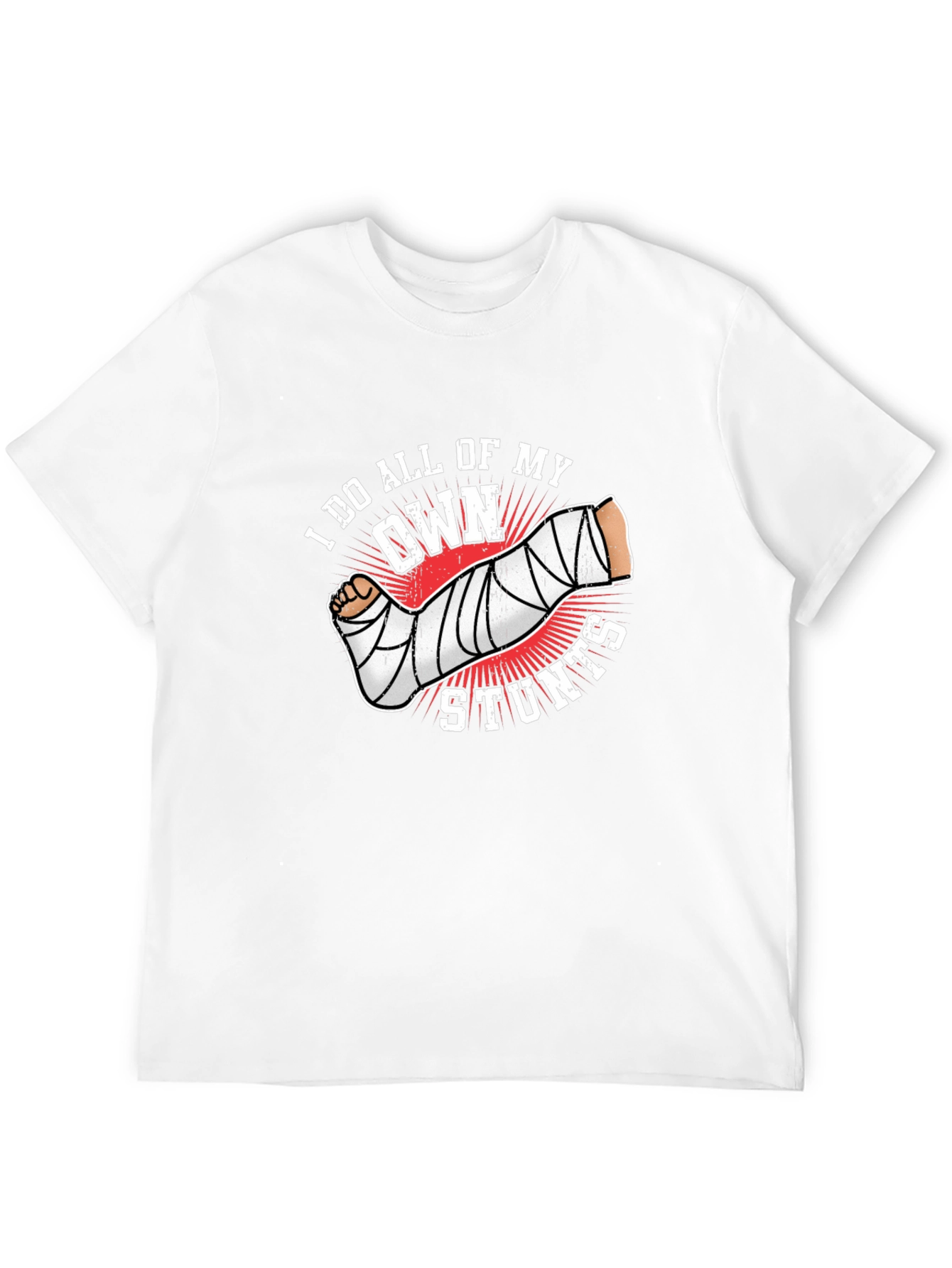 I Do All My Own Stunts Graphic Tee