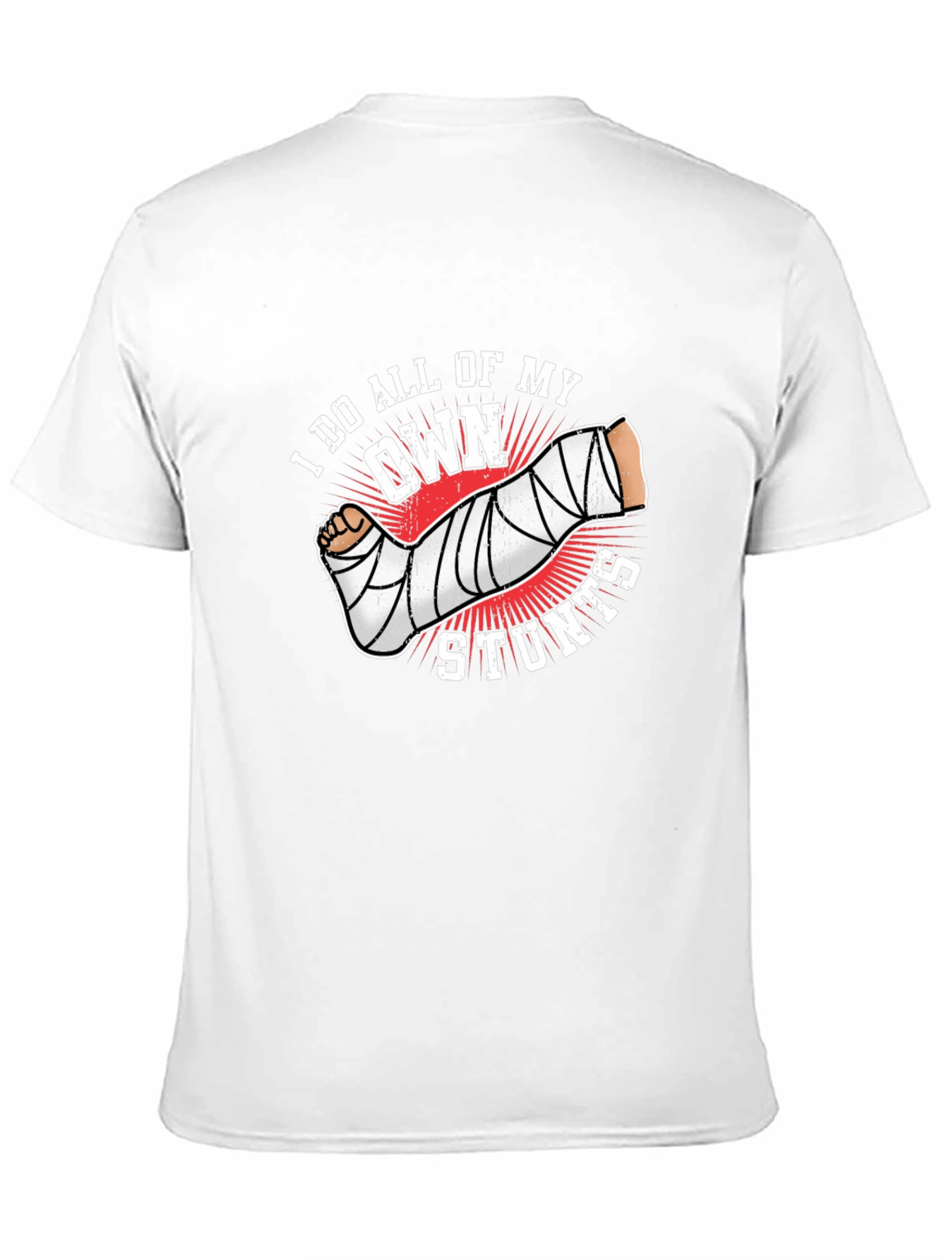I Do All My Own Stunts Graphic Tee