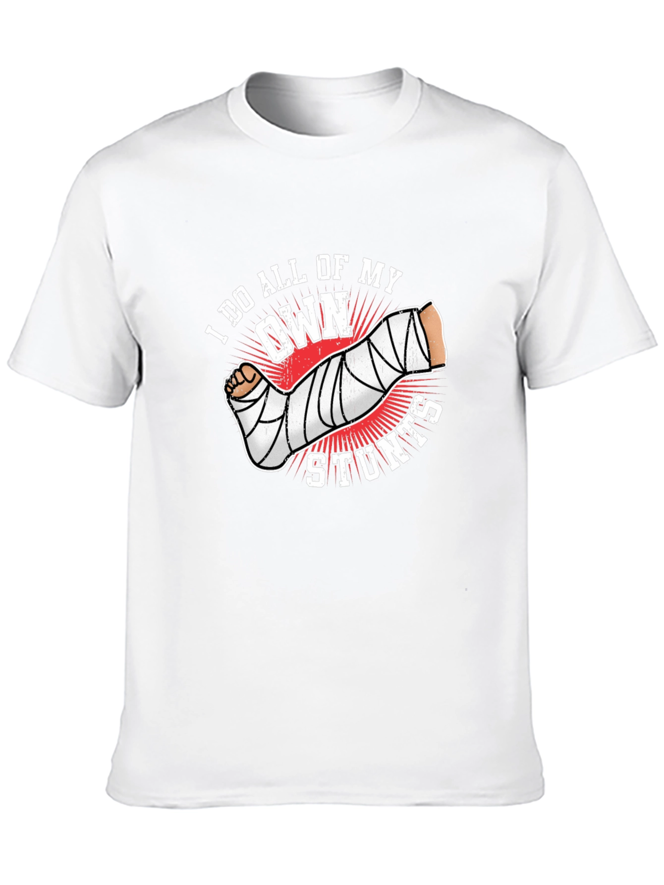 I Do All My Own Stunts Graphic Tee