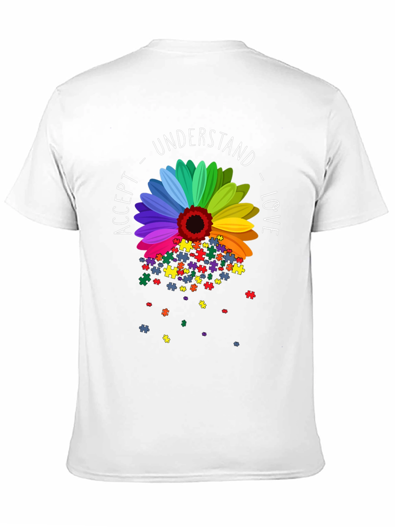 Autism Awareness Flower T-Shirt