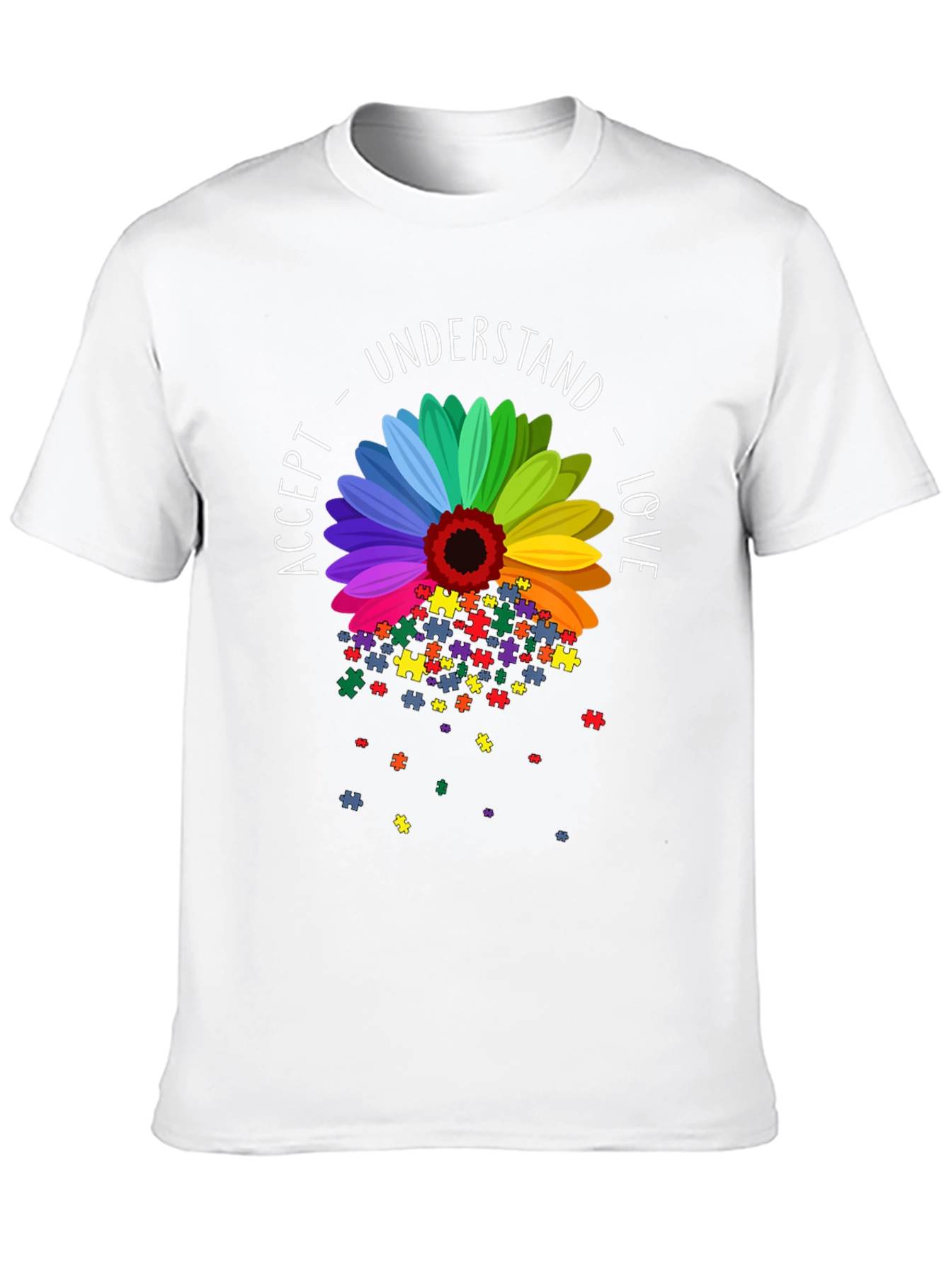 Autism Awareness Flower T-Shirt