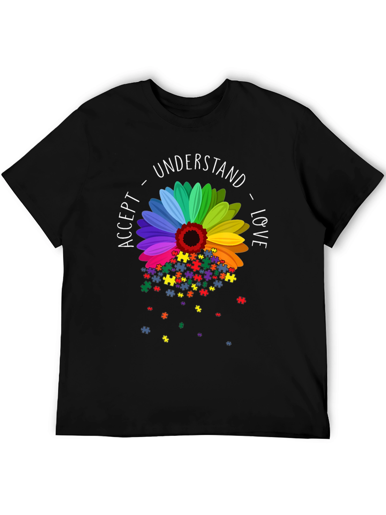 Autism Awareness Flower T-Shirt