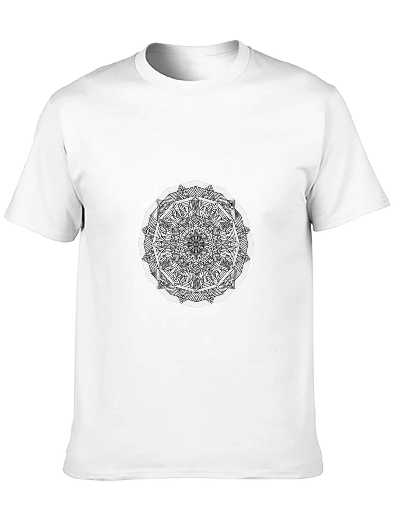 Mandala Graphic Black T-Shirt