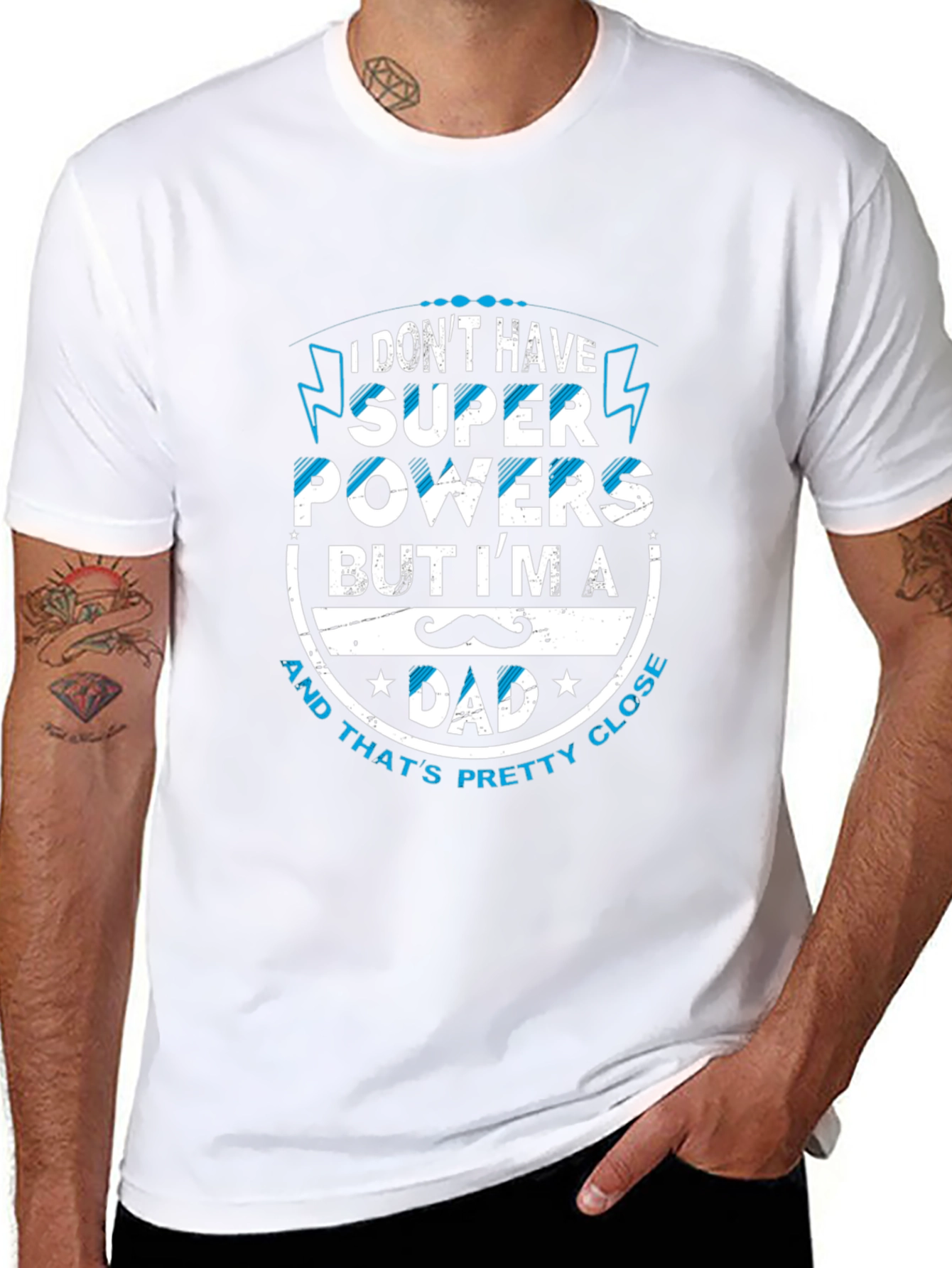 Super Dad T-Shirt - Perfect Fathers Day Gift!