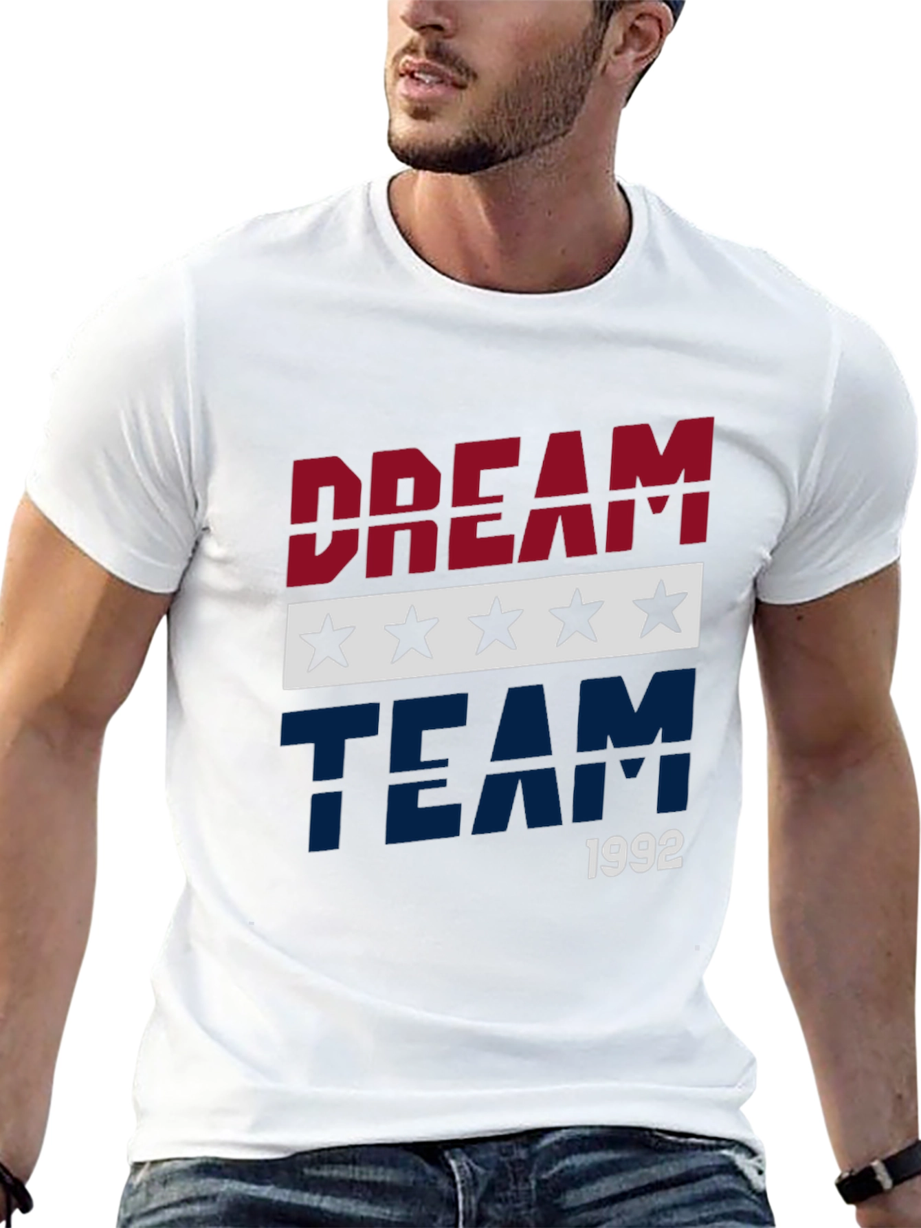 Dream Team 1992 T-Shirt - Patriotic Basketball Tee
