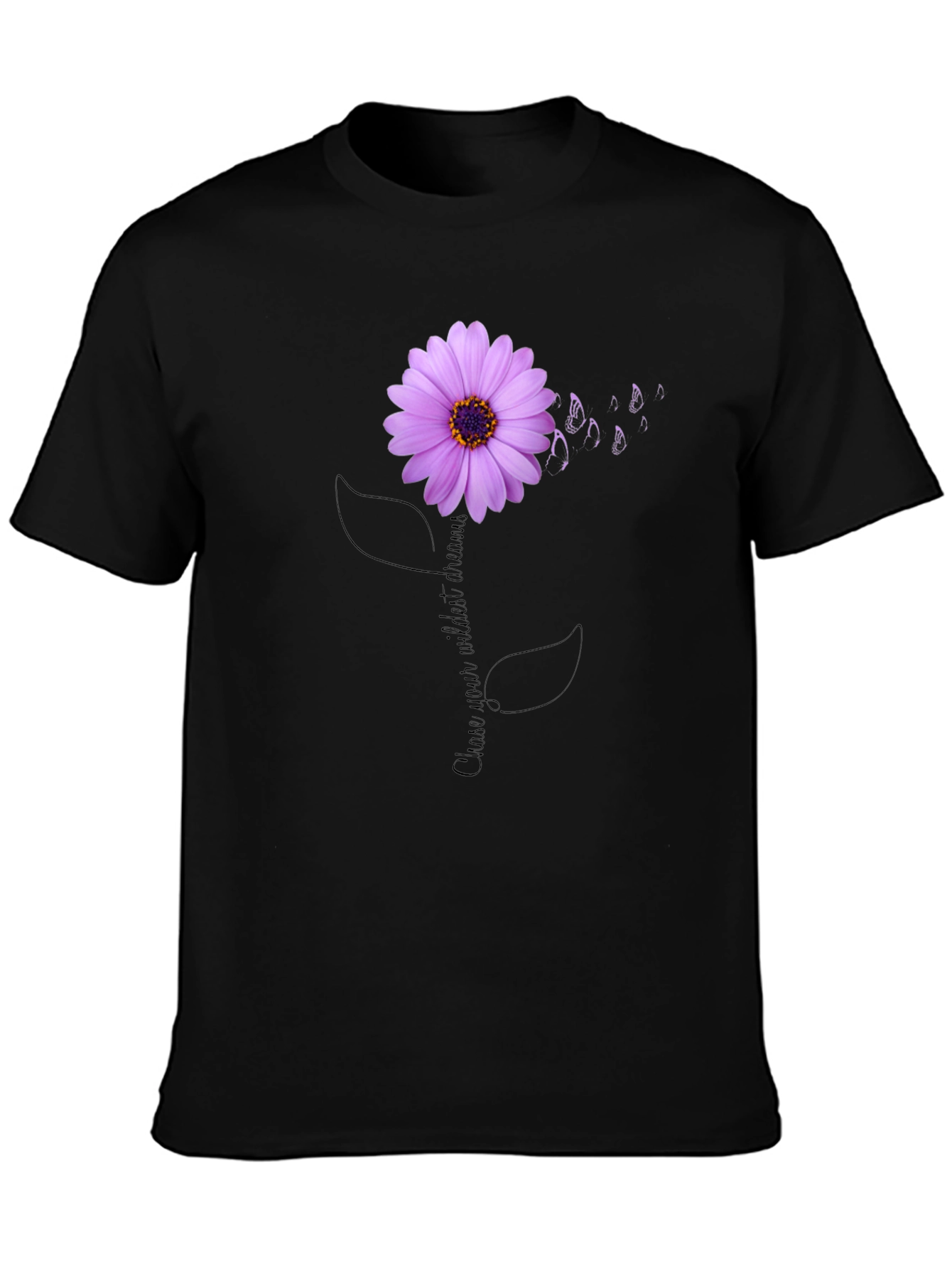 Floral Dream T-Shirt - Chase Your Dreams